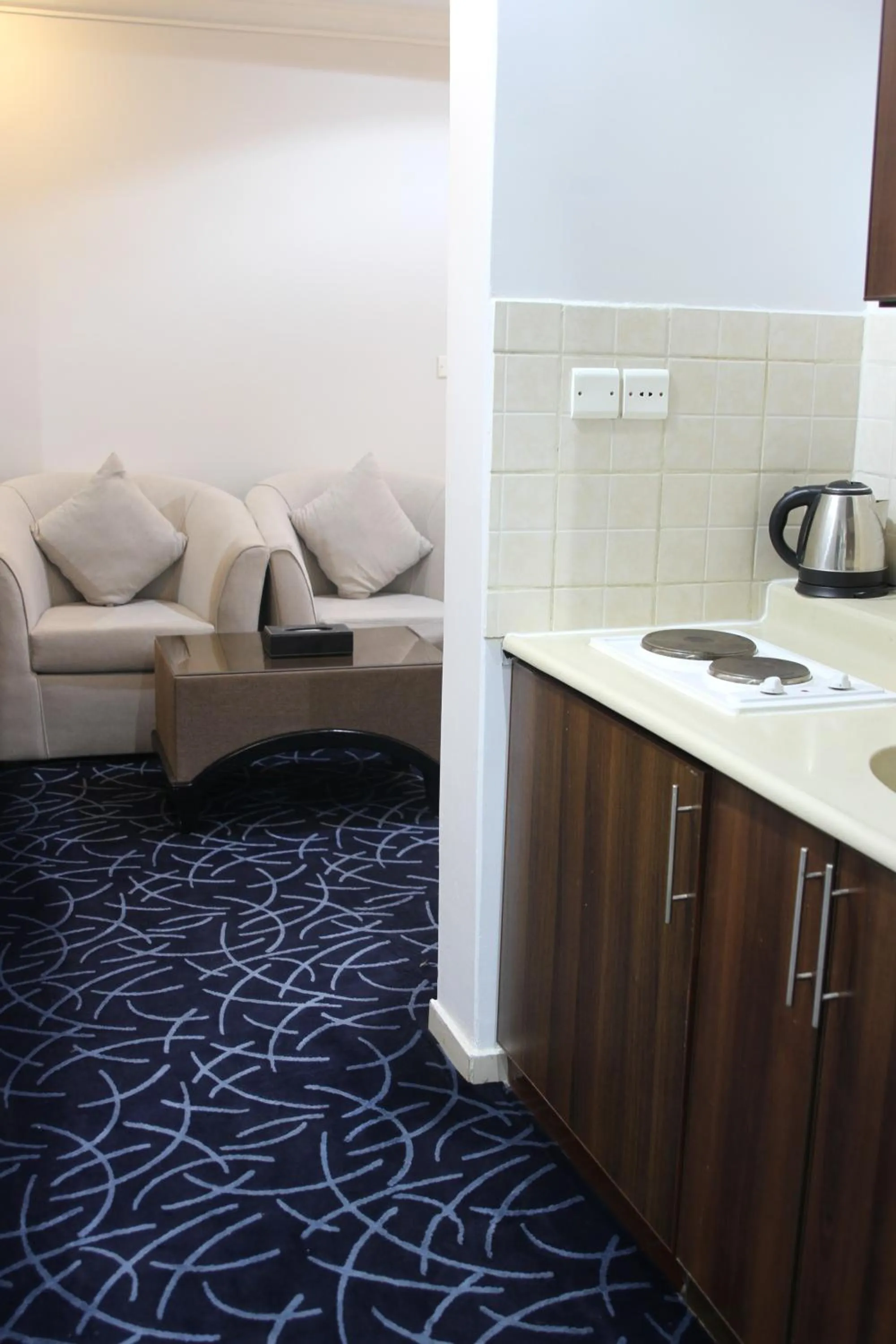 Kitchen or kitchenette in Carawan Al Khaleej Hotel Olaya