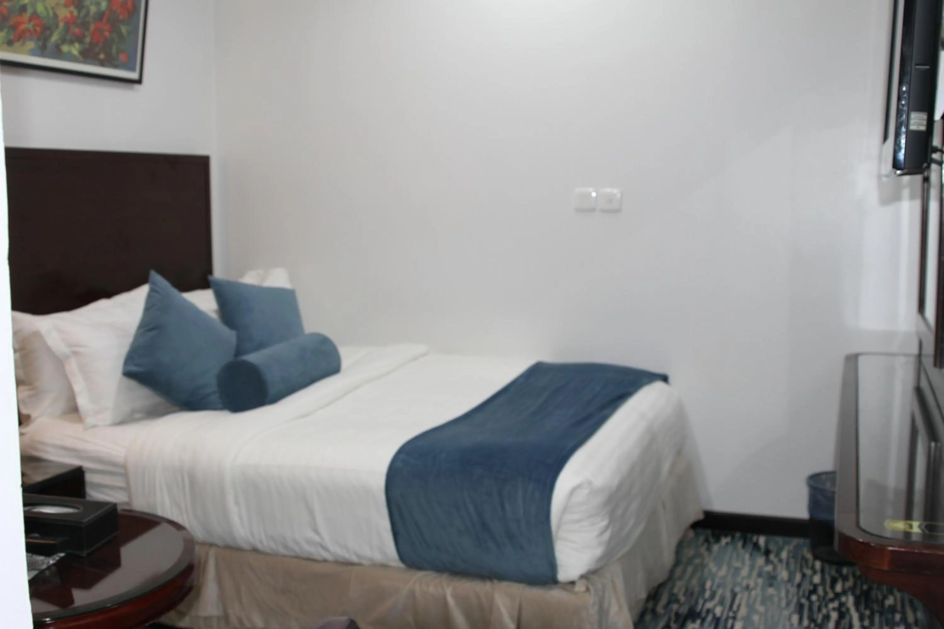 Bed in Carawan Al Khaleej Hotel Olaya
