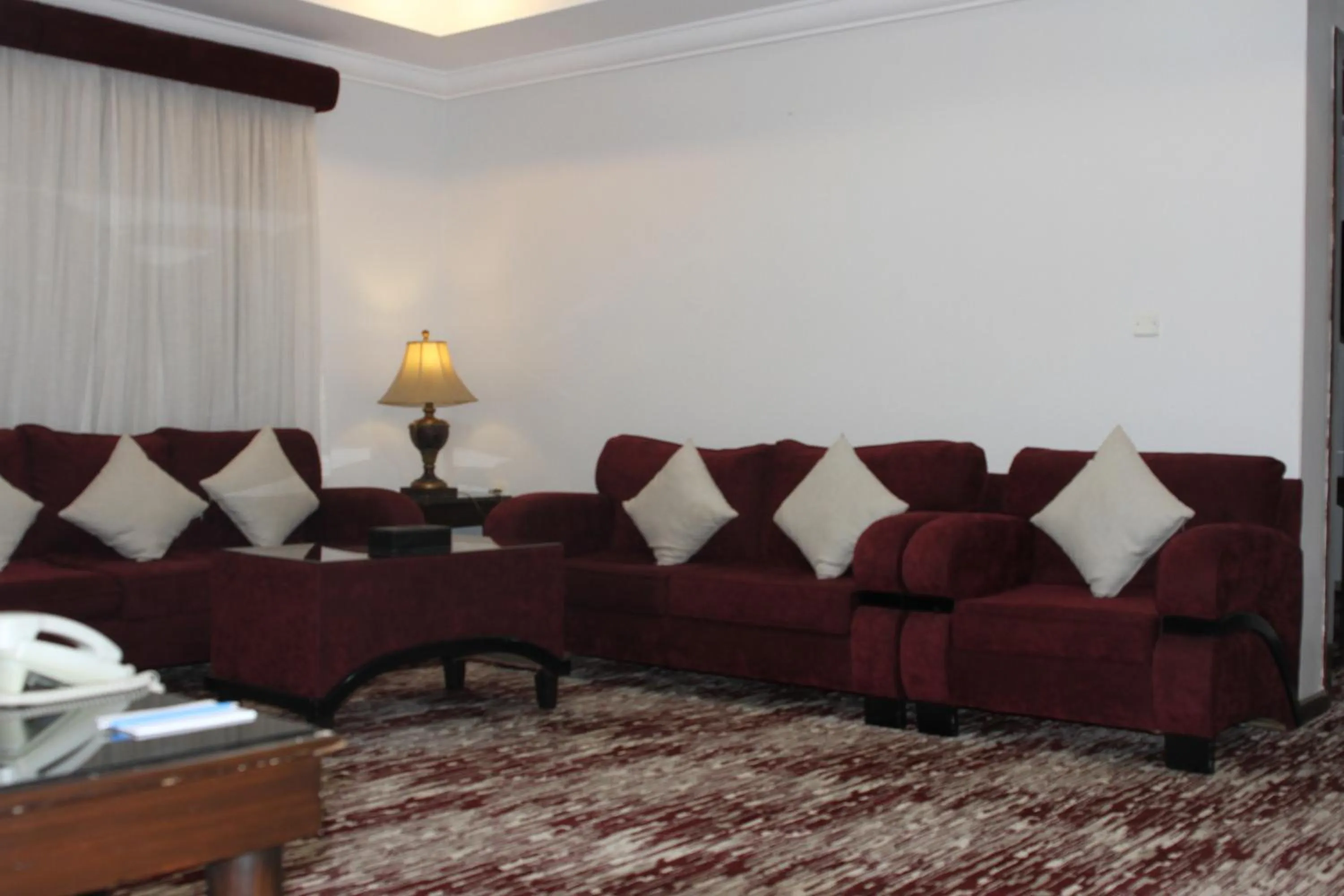 Living room in Carawan Al Khaleej Hotel Olaya