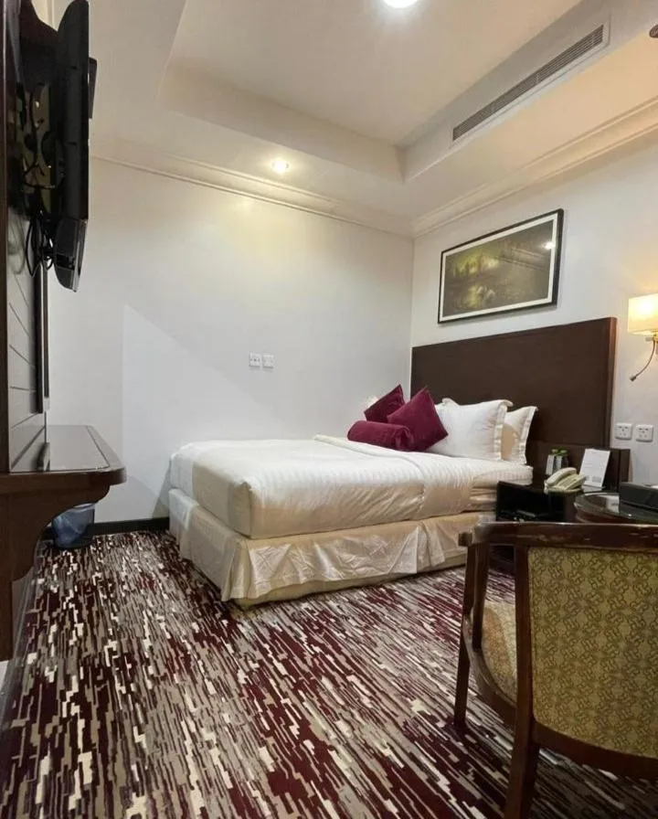 Bed in Carawan Al Khaleej Hotel Olaya