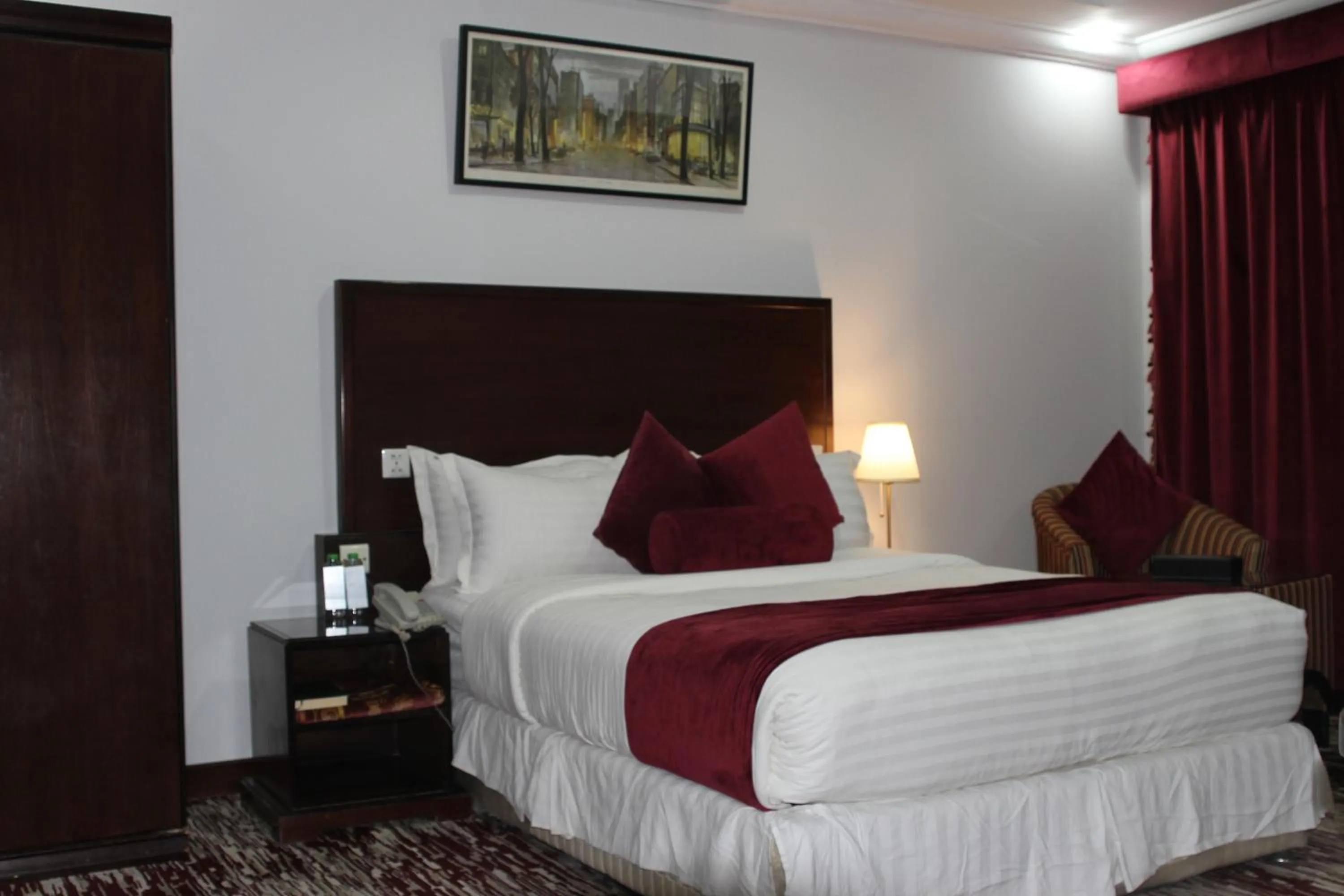 Bed in Carawan Al Khaleej Hotel Olaya