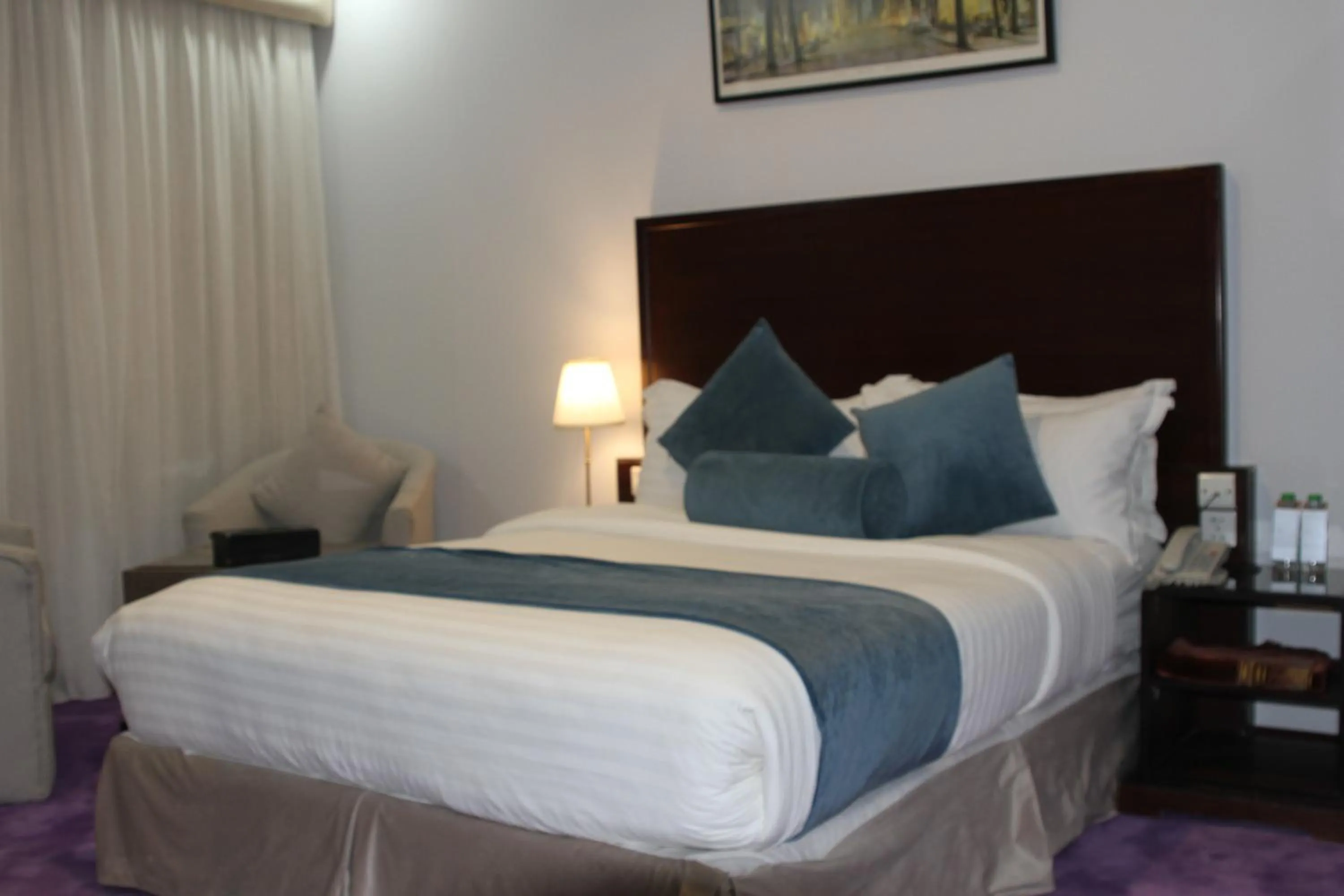 Bed in Carawan Al Khaleej Hotel Olaya