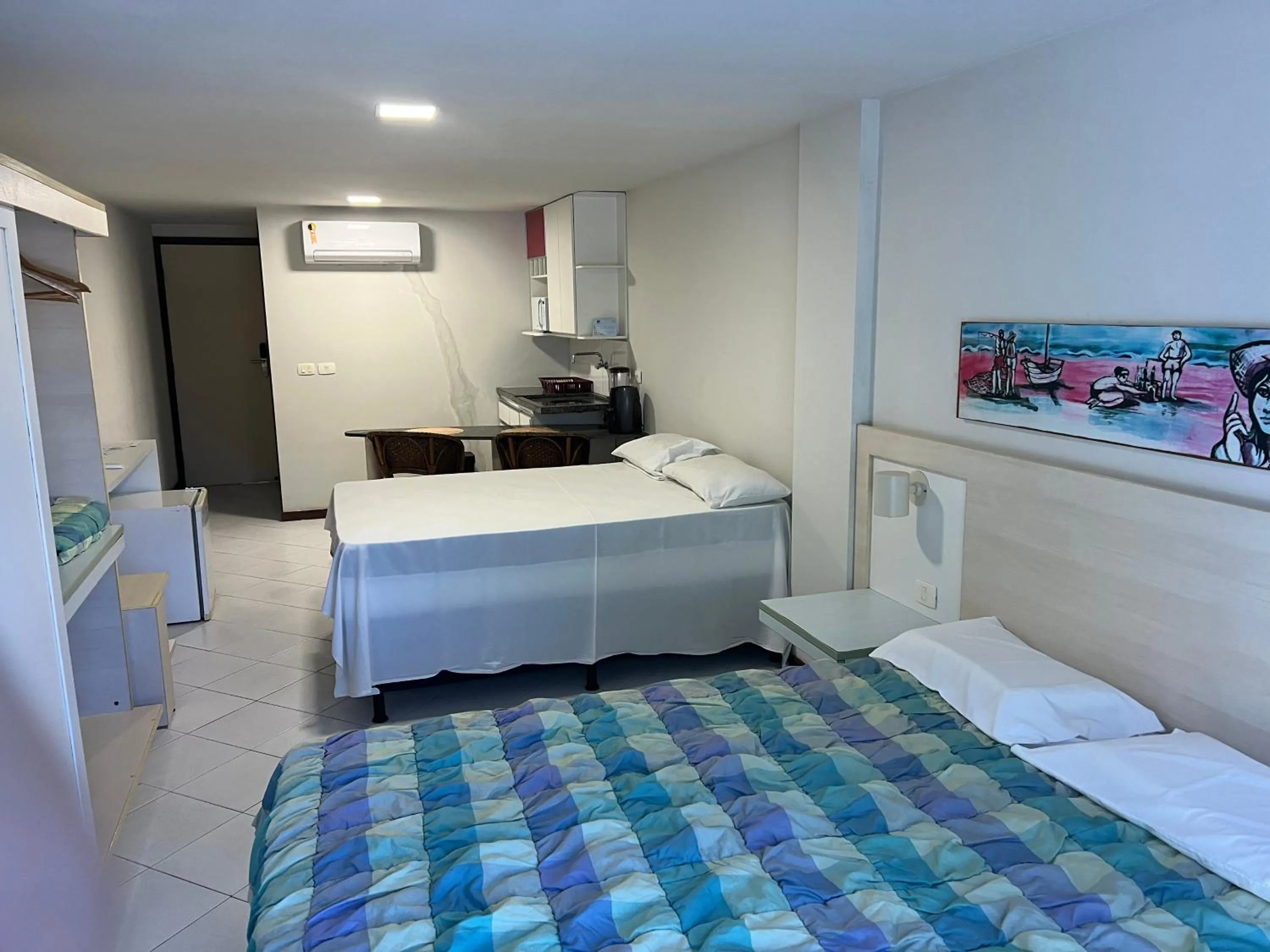 Bedroom, Bed in Flat Ambassador - Cabo Branco - João Pessoa