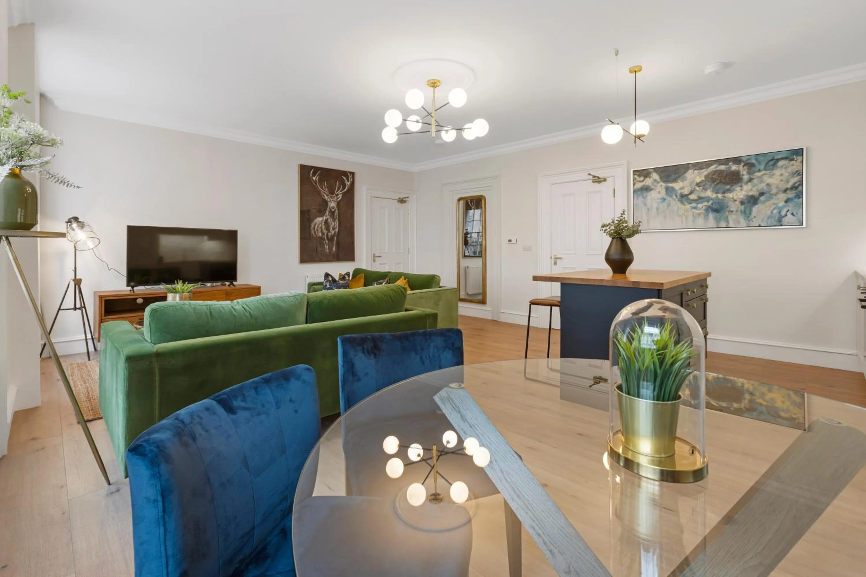 Living room in Wilton House