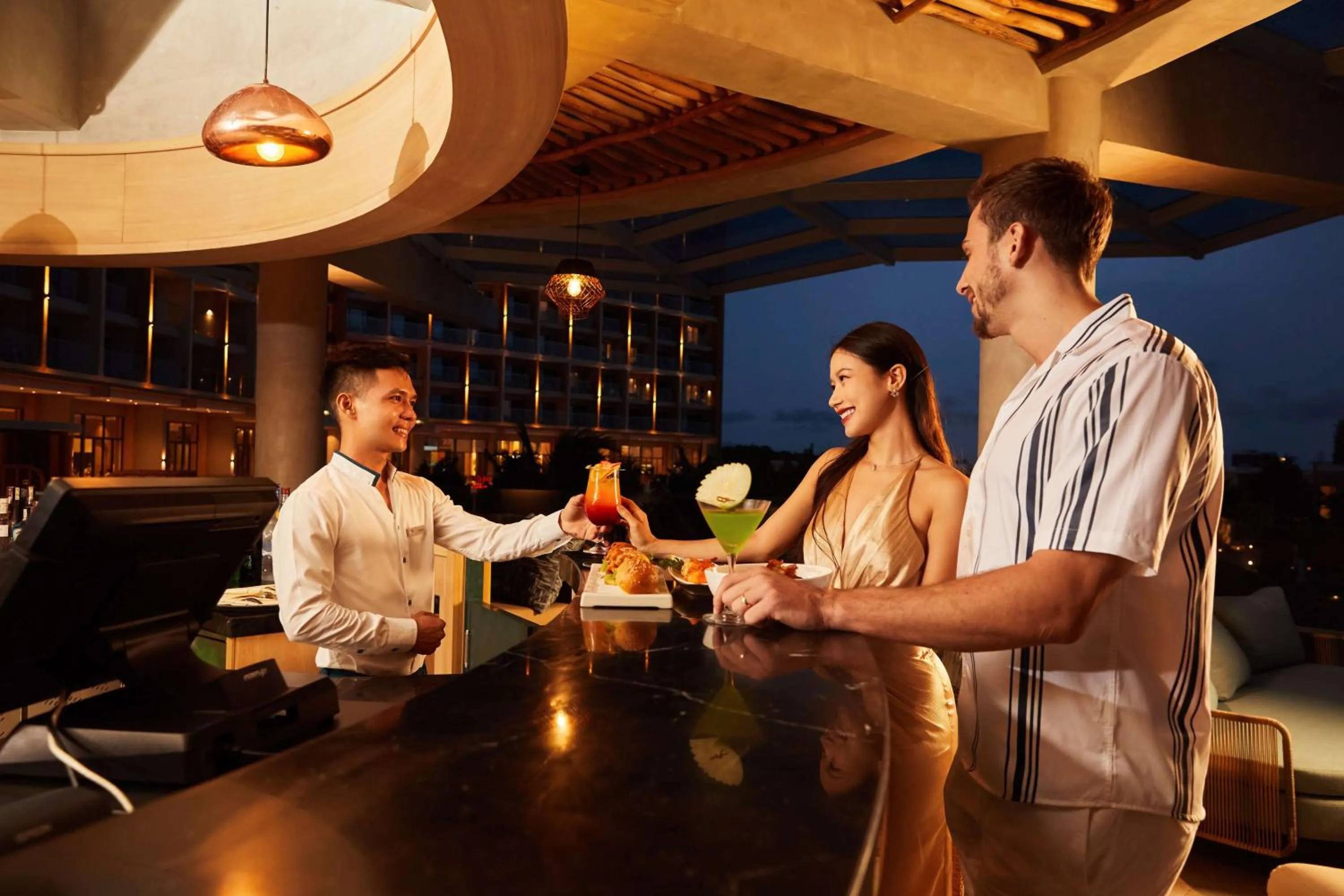 Lounge or bar in Dhawa Ho Tram