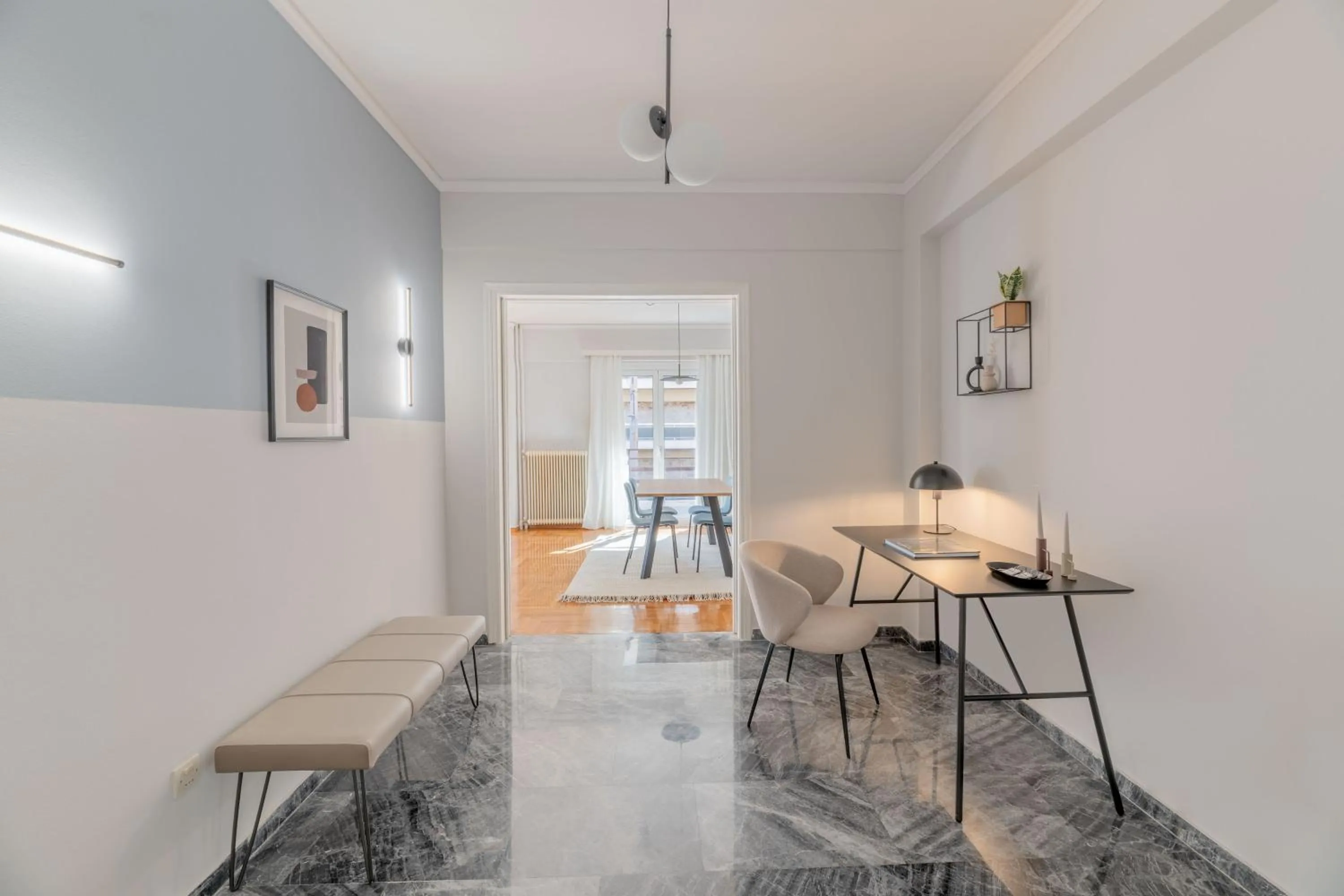 Living room in Homey 2BR Apartment in Cholargos by UPSTREET