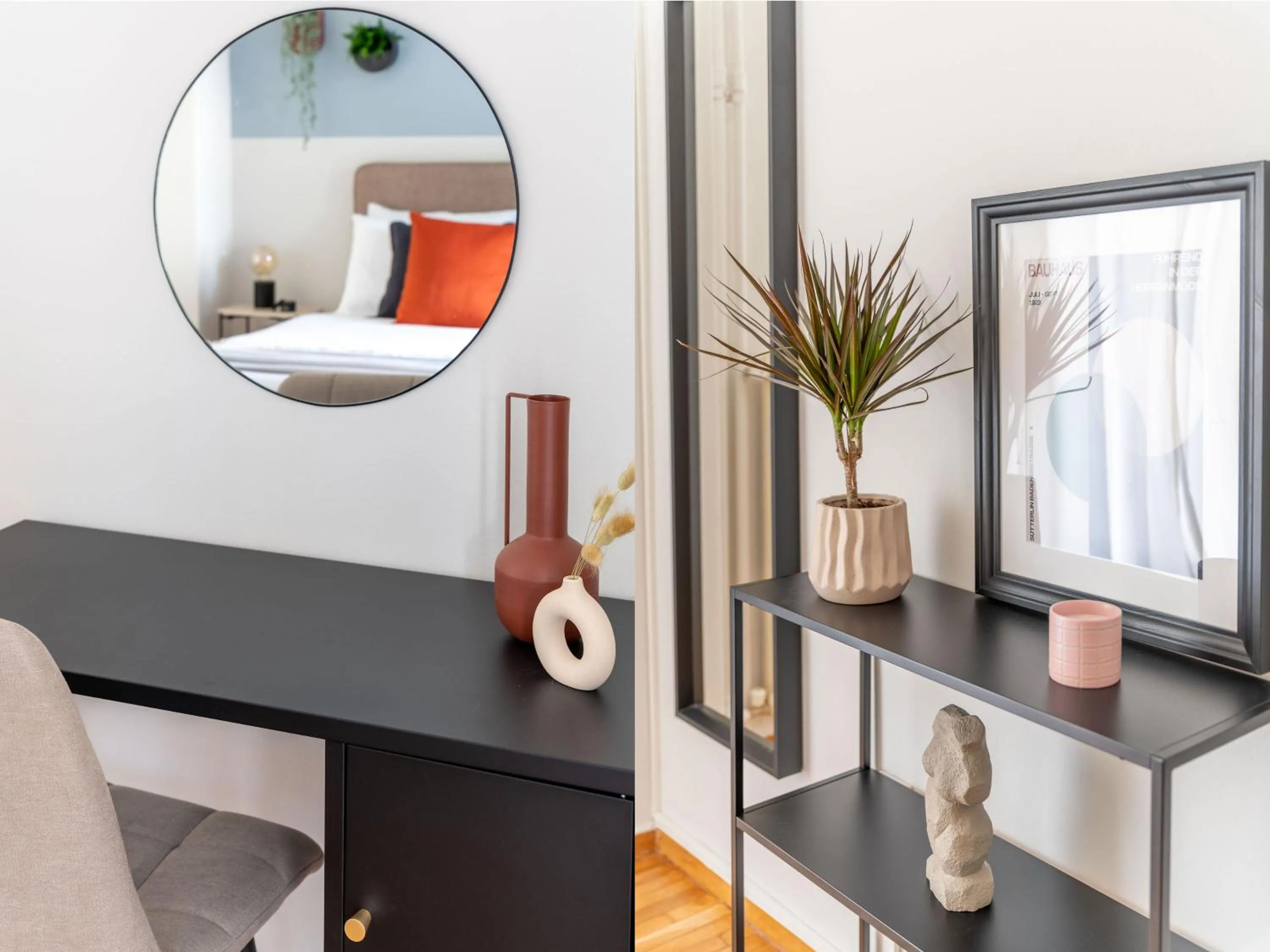 Bedroom in Homey 2BR Apartment in Cholargos by UPSTREET
