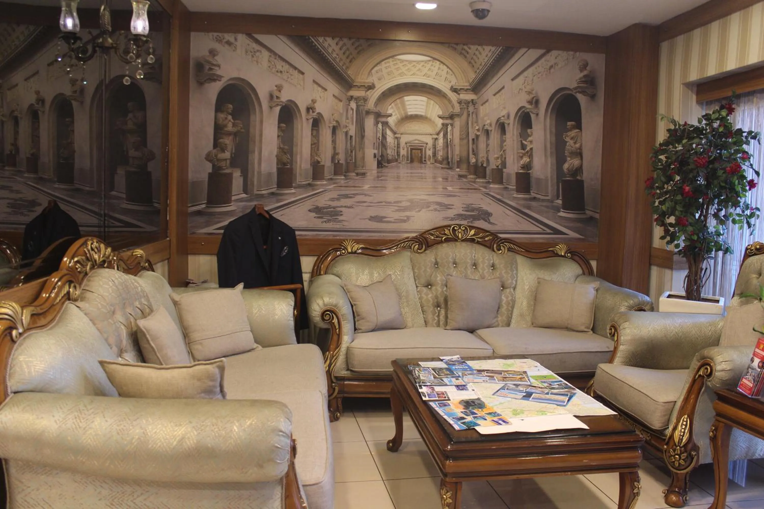 Seating area in GROSS HOTEL