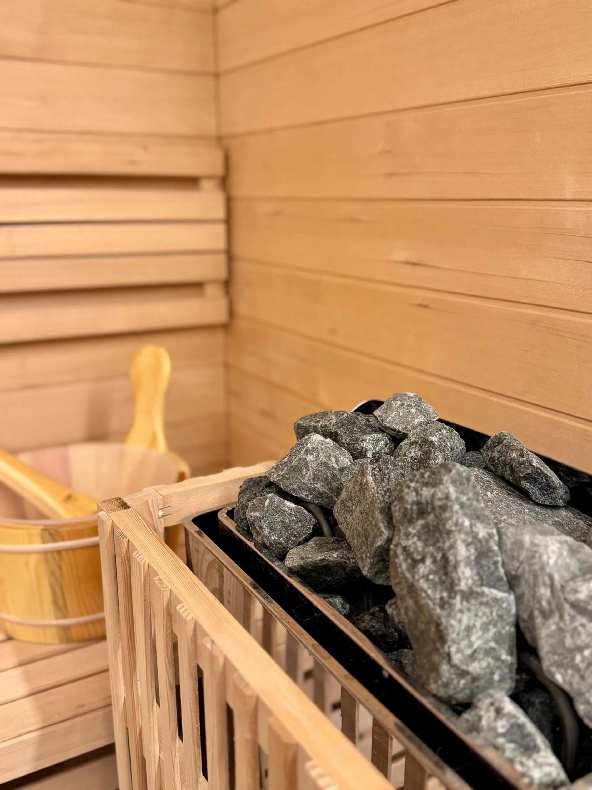 Sauna in Hotel de Maître de Vaughan