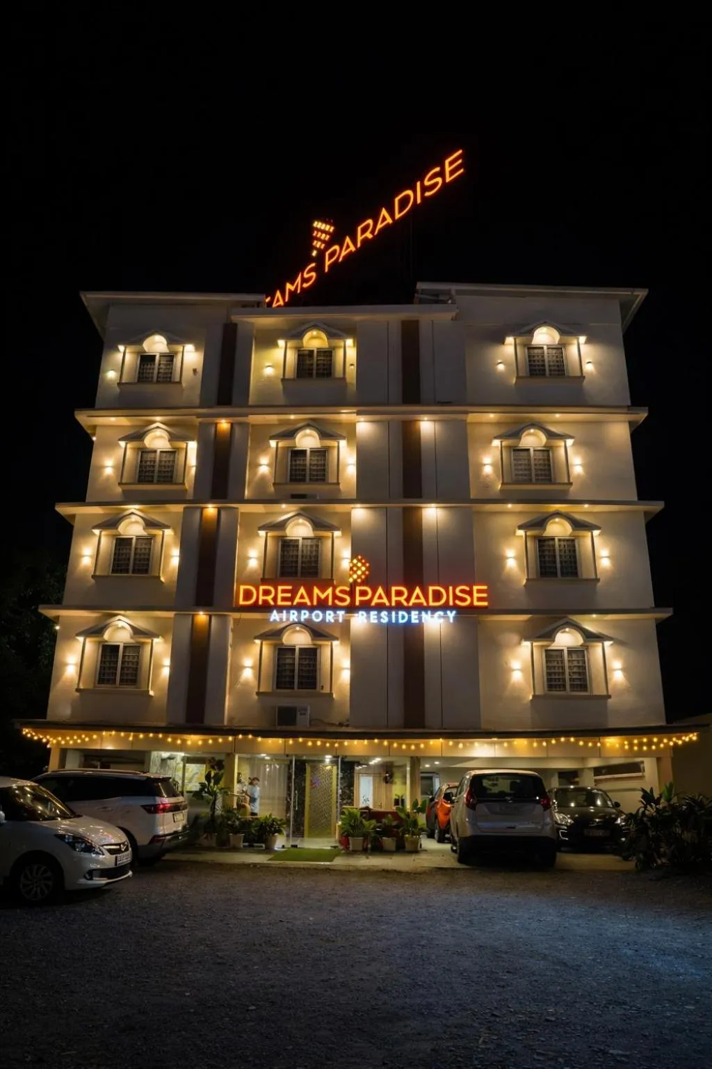 Property building in Dreams Paradise Airport Residency