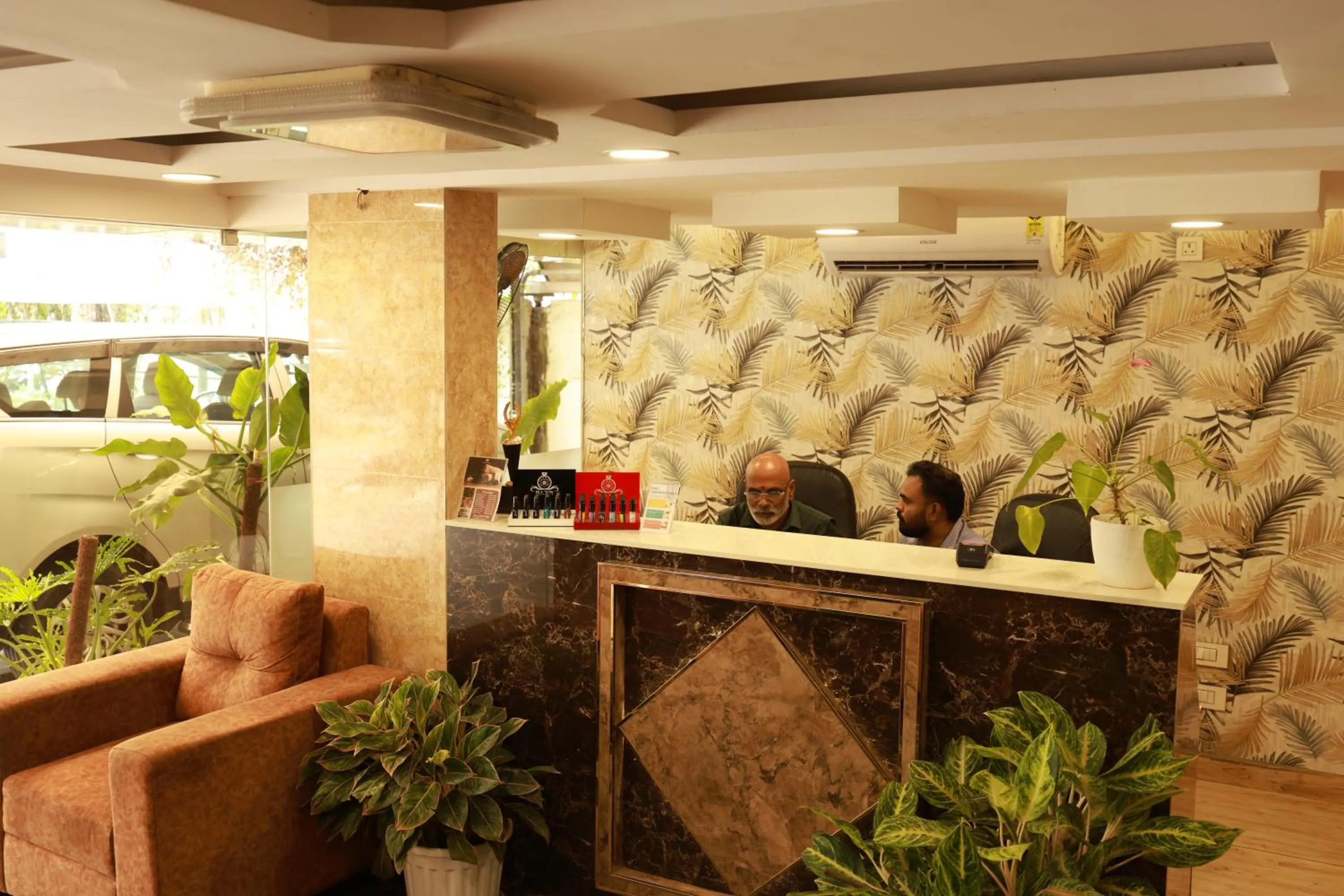 Lobby or reception in Dreams Paradise Airport Residency