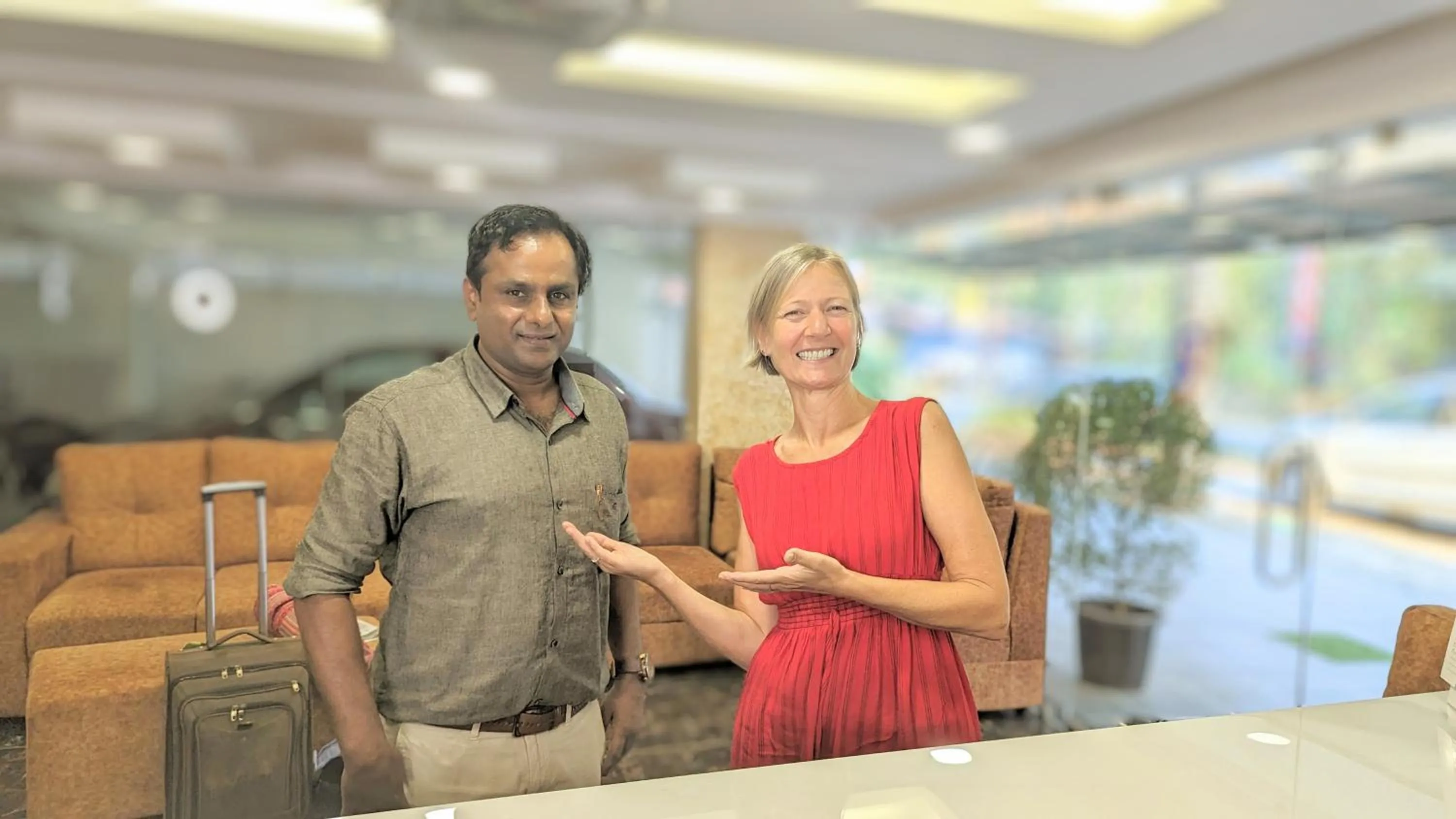 Staff in Dreams Paradise Airport Residency