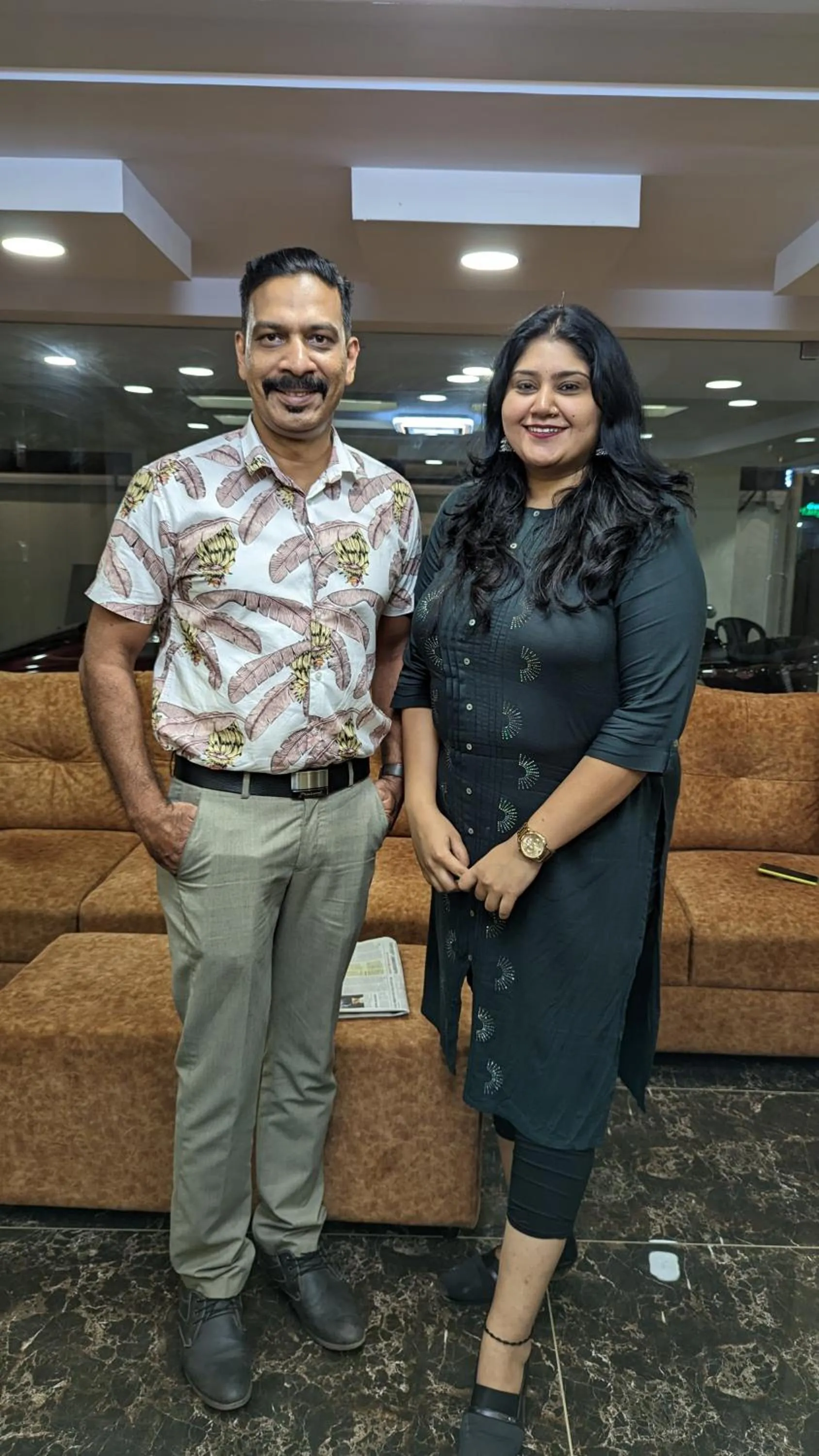 Seating area in Dreams Paradise Airport Residency