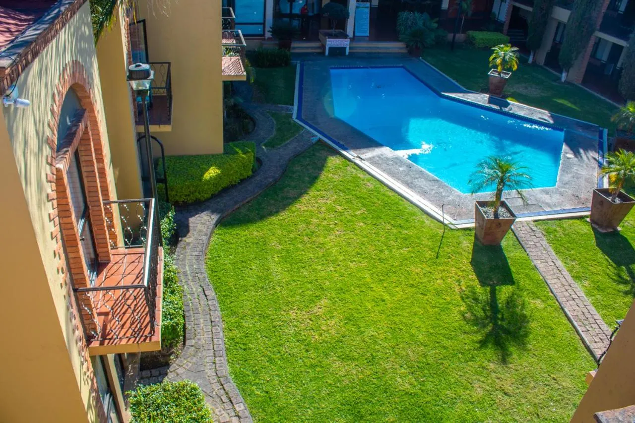 Garden in Hotel Villa Capri