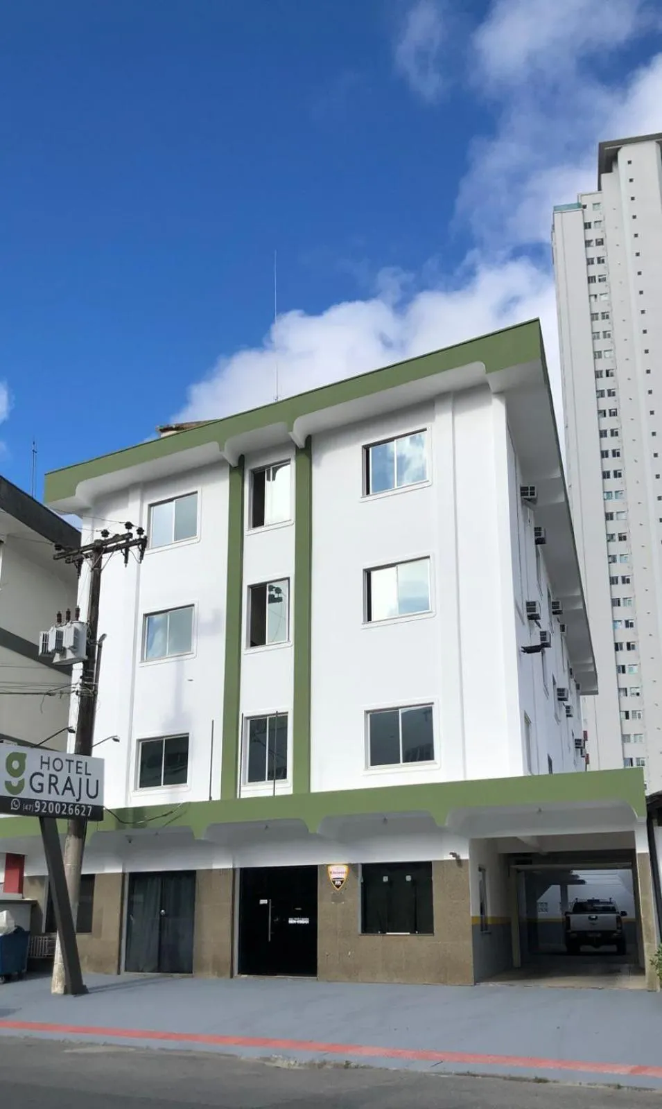 Property building in Hotel Graju Itajaí