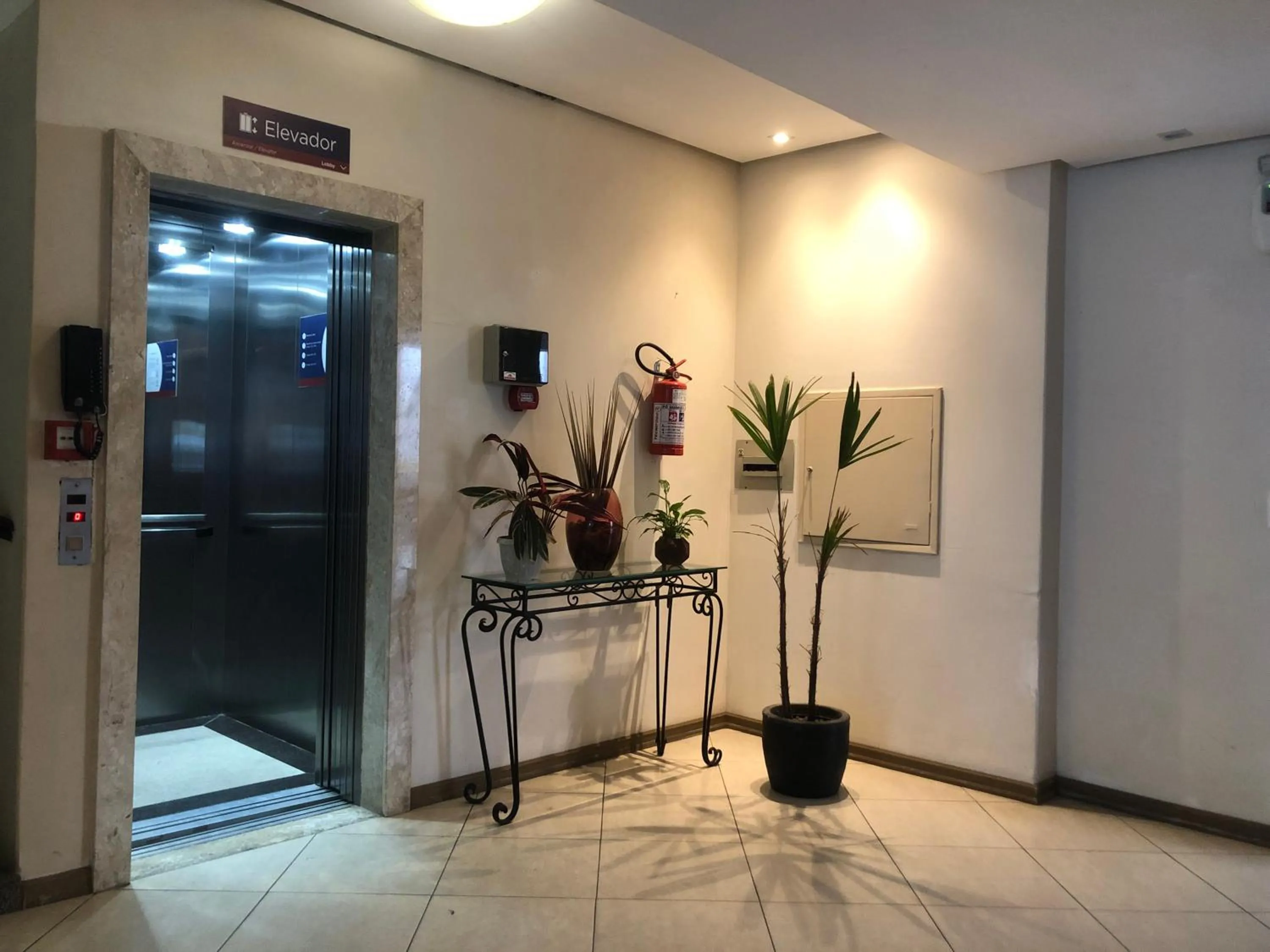 Lobby or reception in Hotel Graju Itajaí