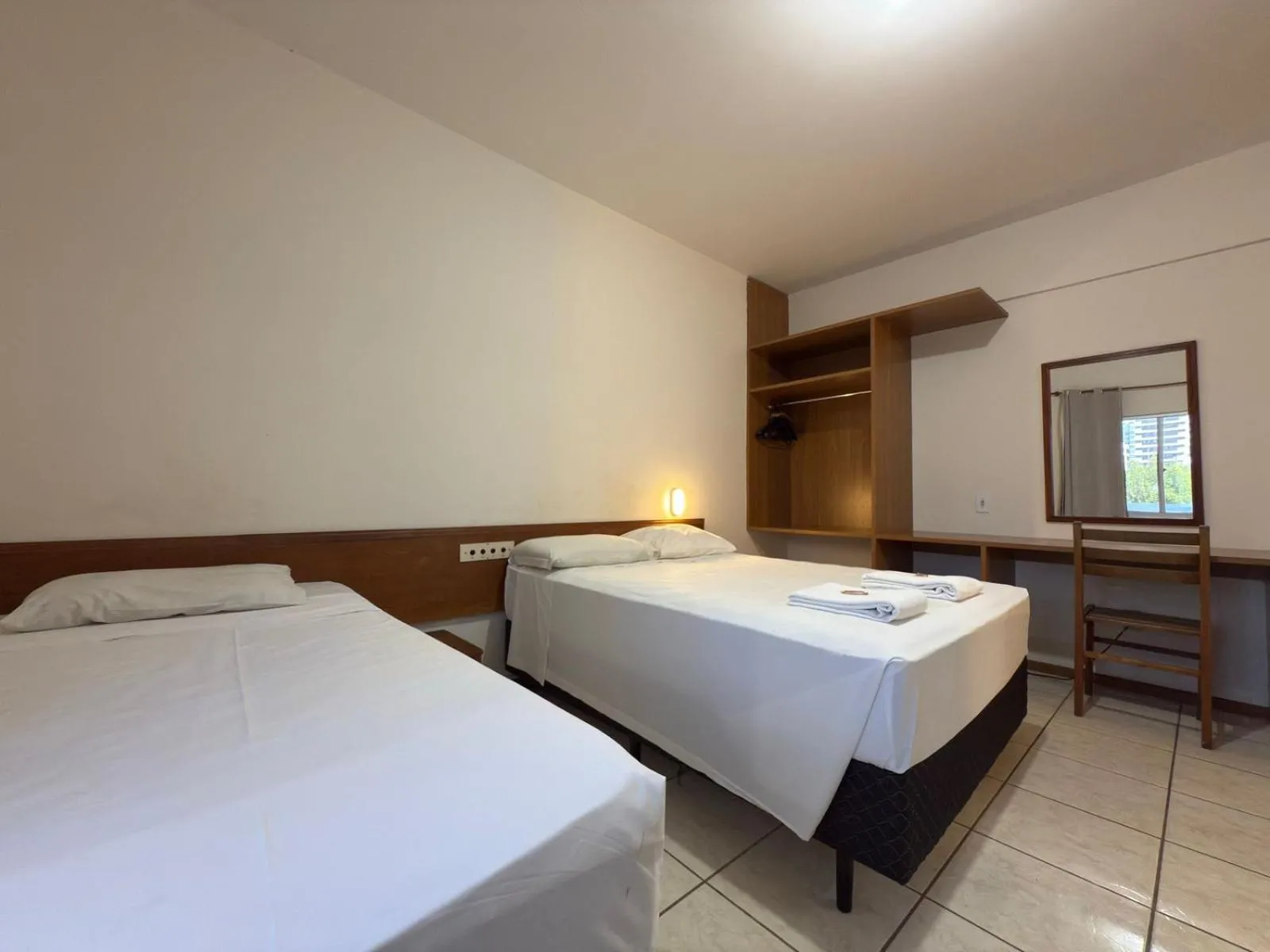 Bed in Hotel Graju Itajaí