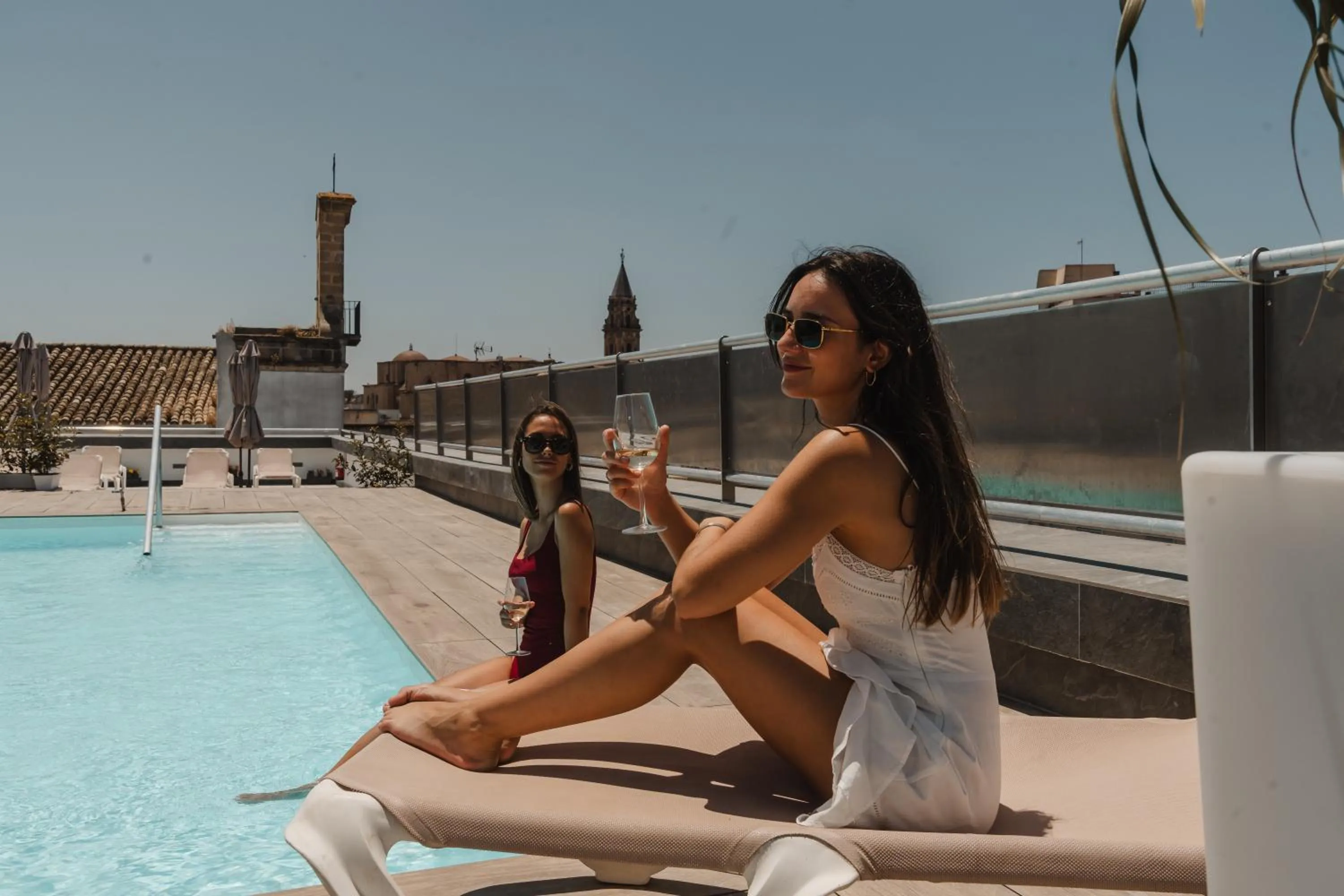 Balcony/Terrace in esZentrico Suites Jerez