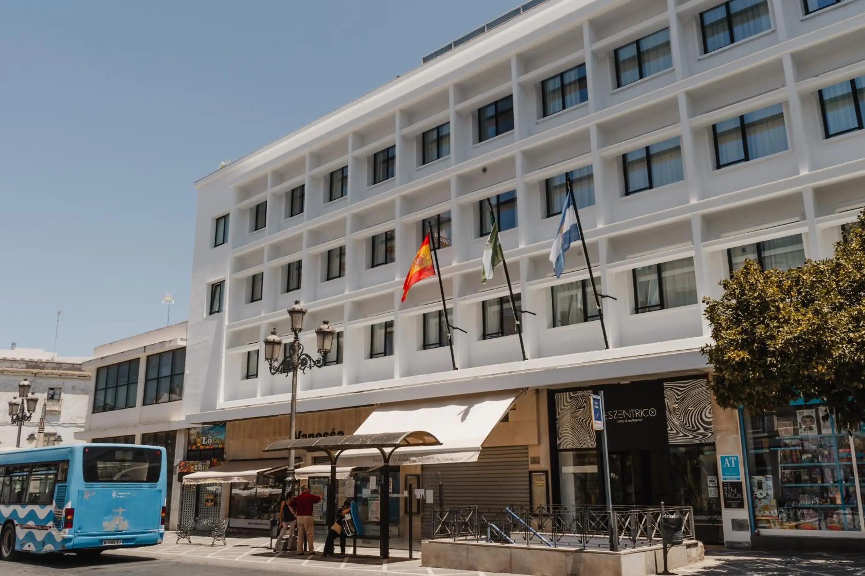 Facade/entrance in esZentrico Suites Jerez Facade/entrance in esZentrico Suites Jerez