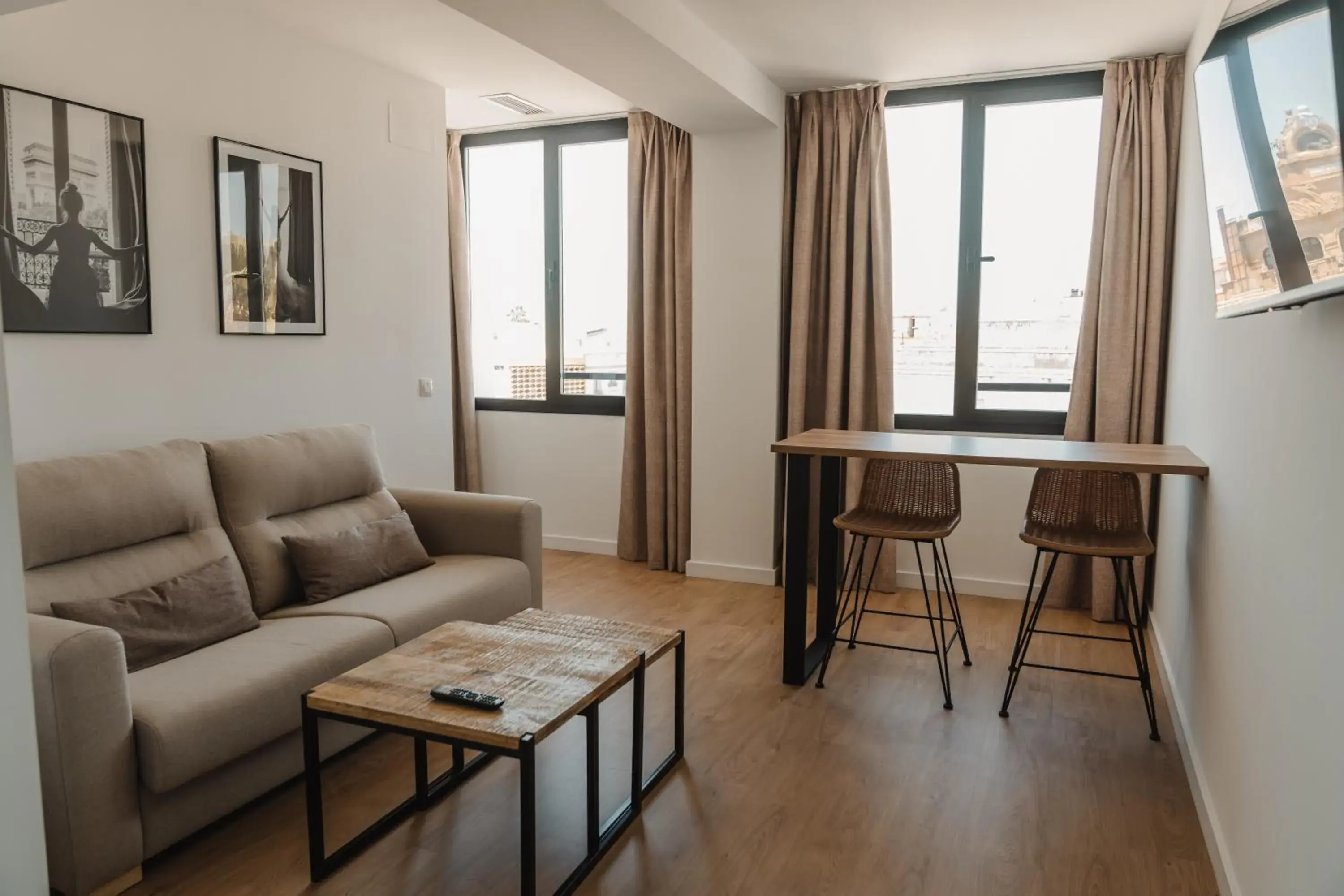 Living room in esZentrico Suites Jerez Living room in esZentrico Suites Jerez