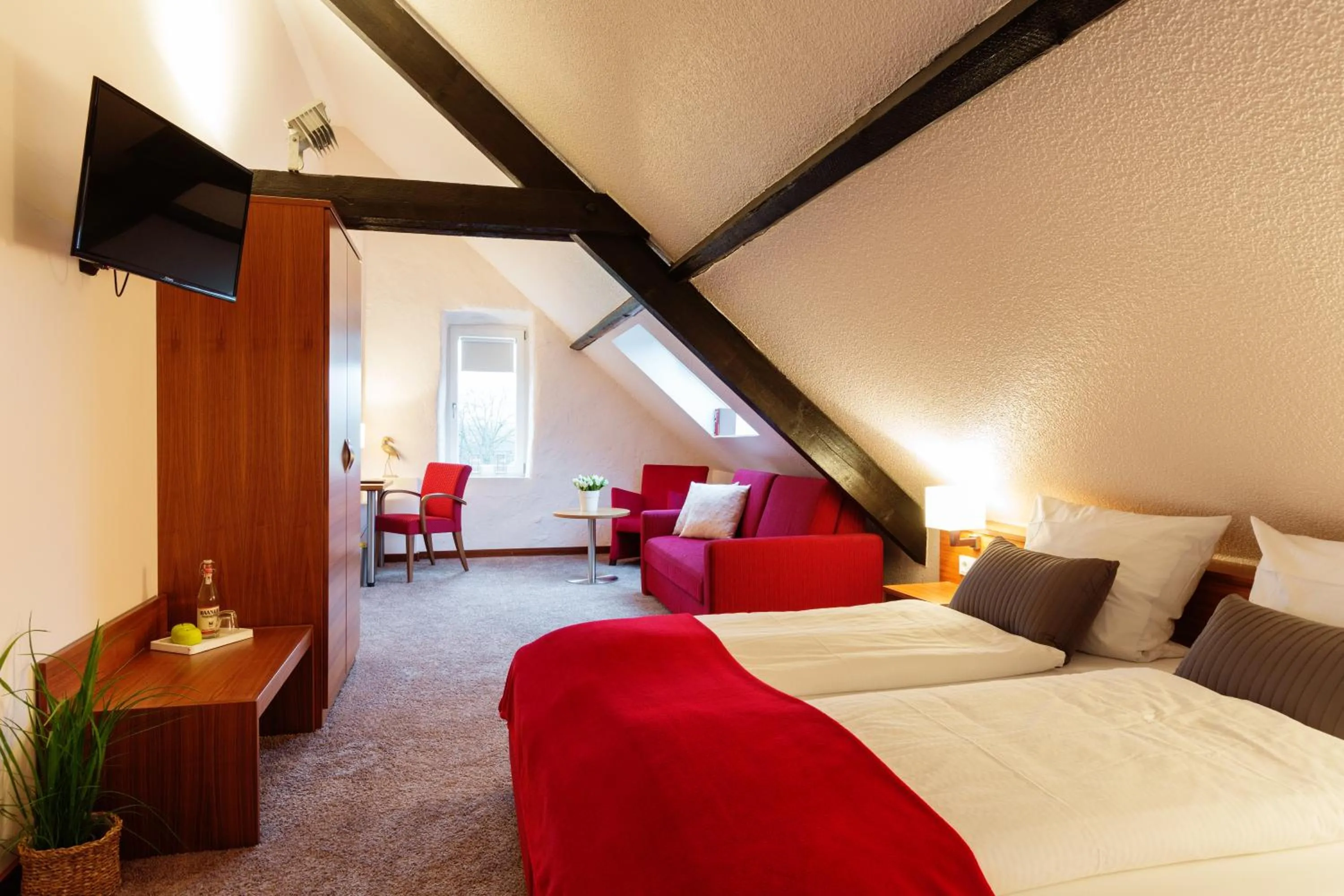 Bed in Hotel Das Kemperdick
