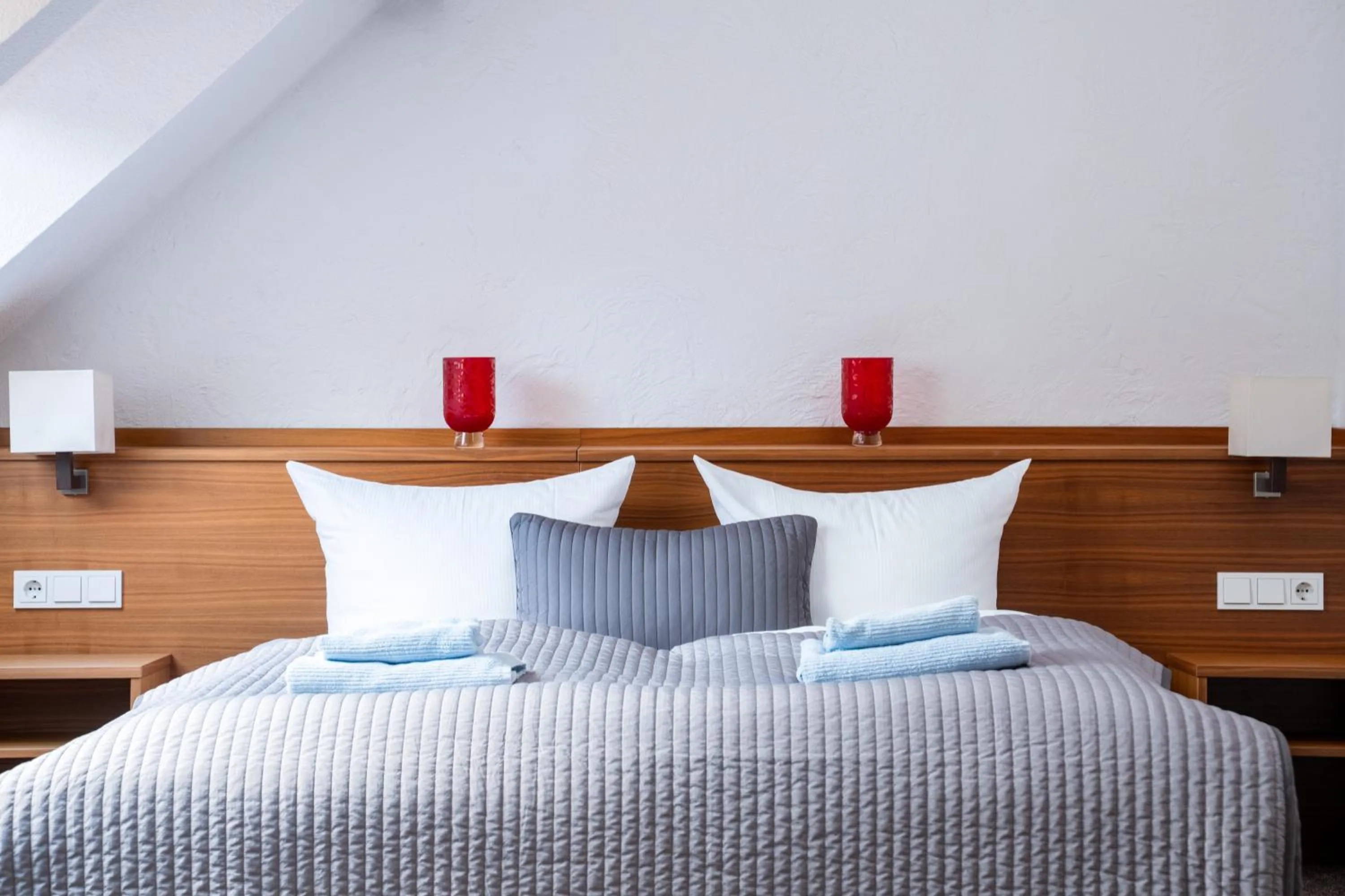 Bed in Hotel Das Kemperdick