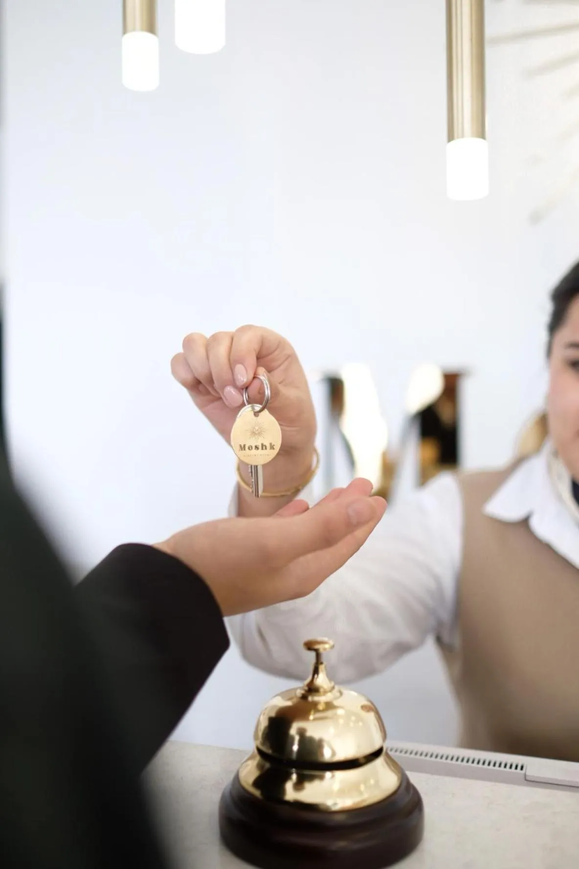 Staff in Meshk Airport Hotel