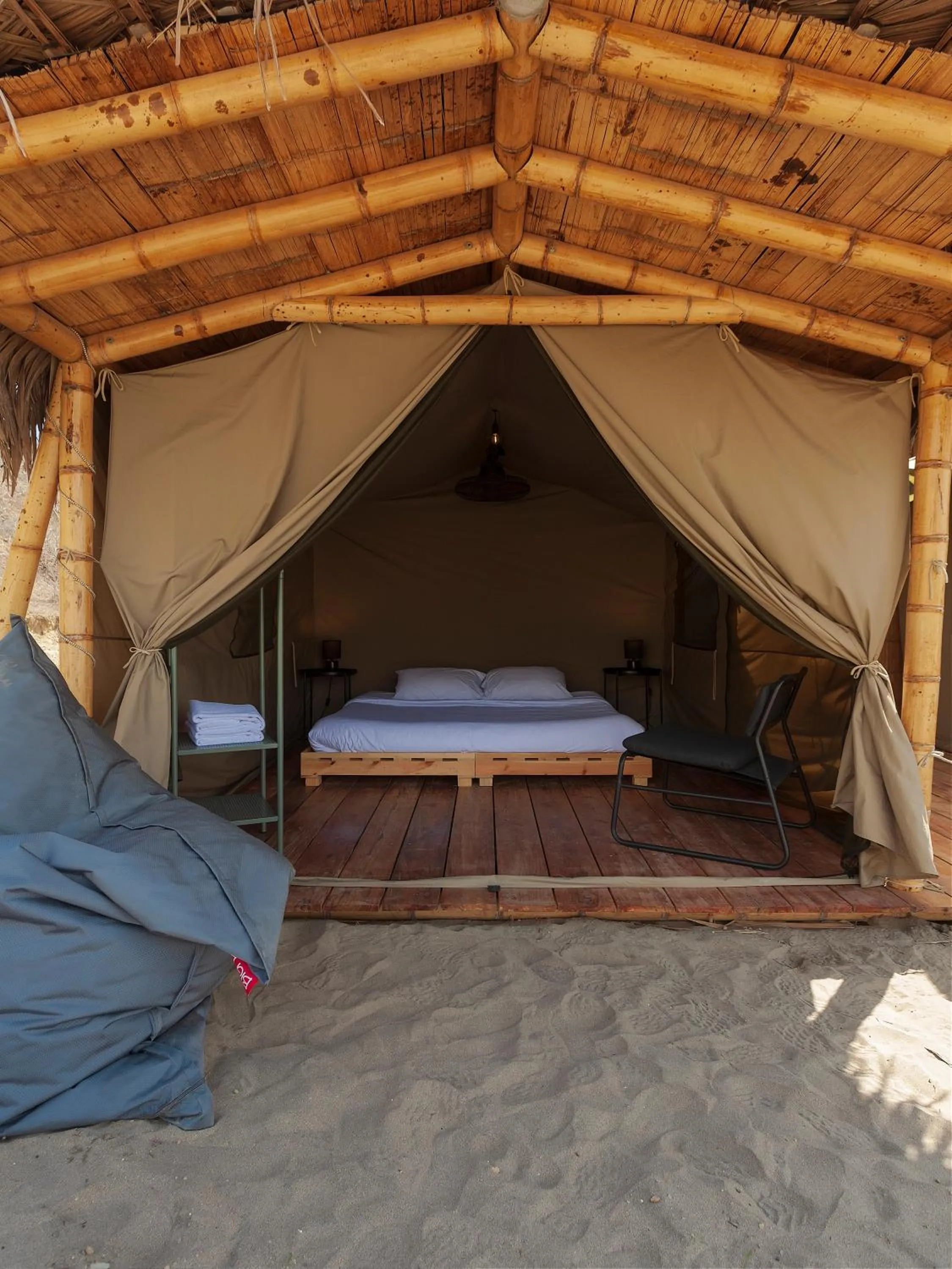 Bedroom in Eolia Sustainable Design Hotel