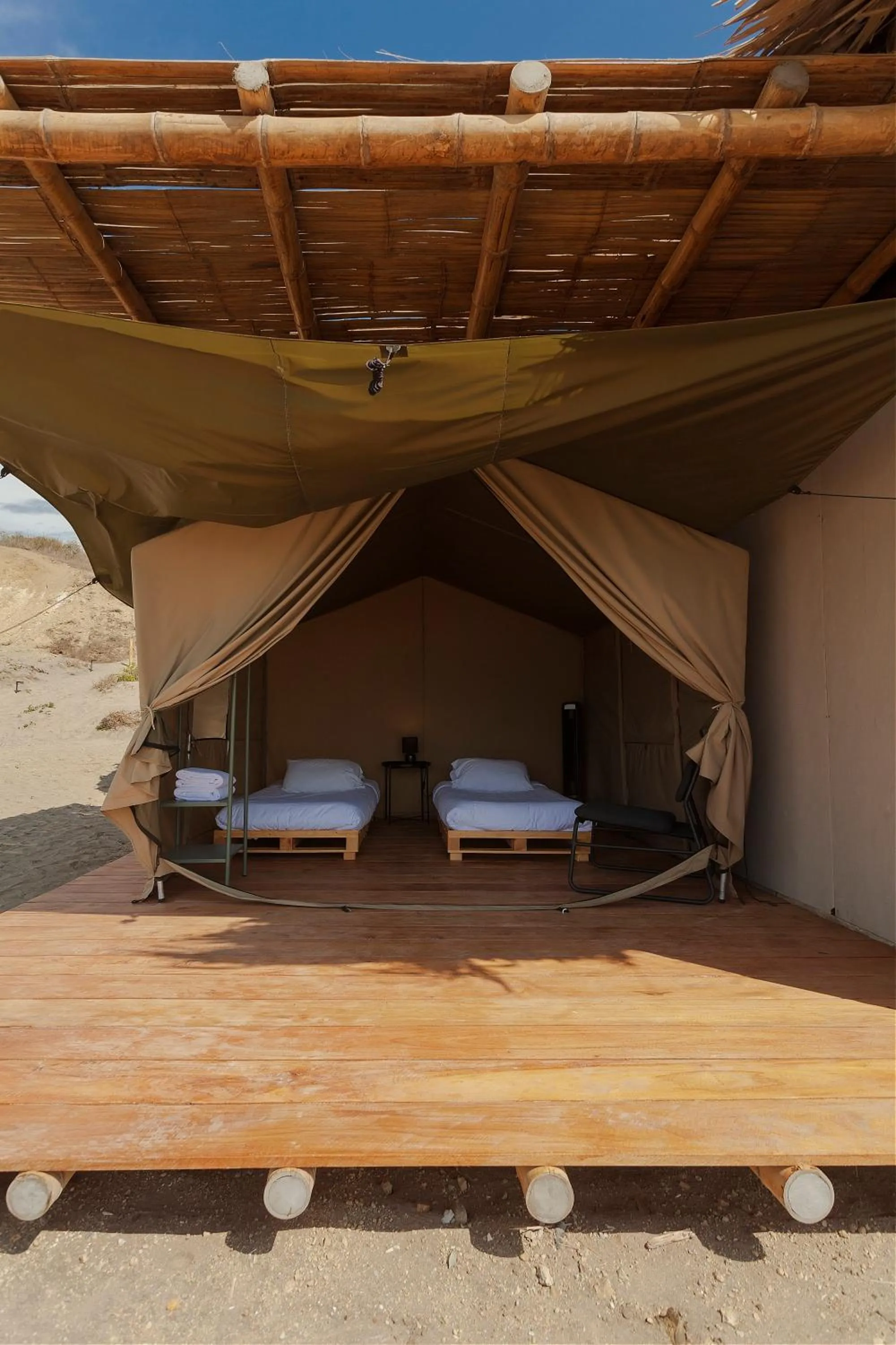 Bedroom in Eolia Sustainable Design Hotel