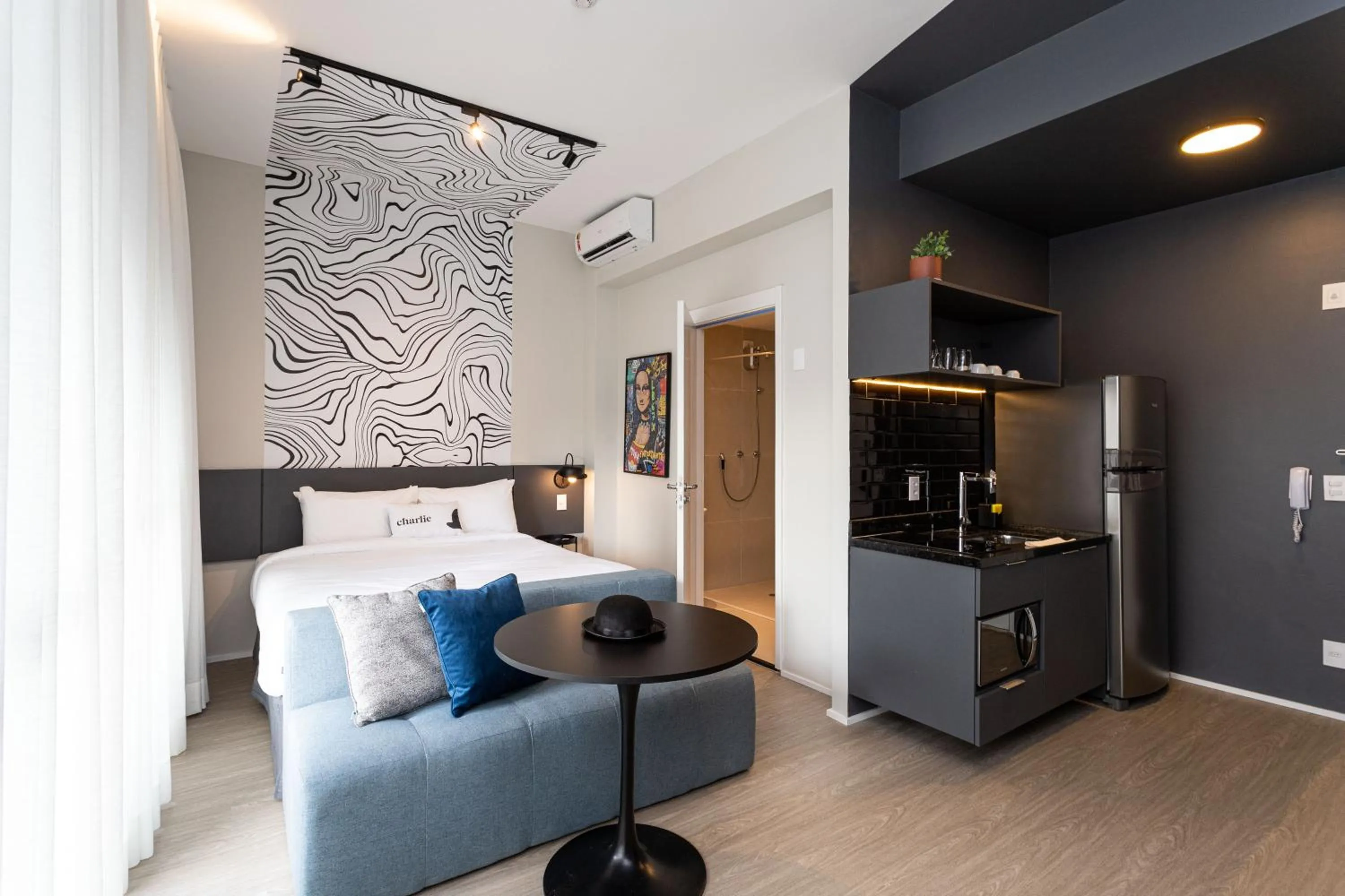 Bed in House of Charlie Vila Mariana