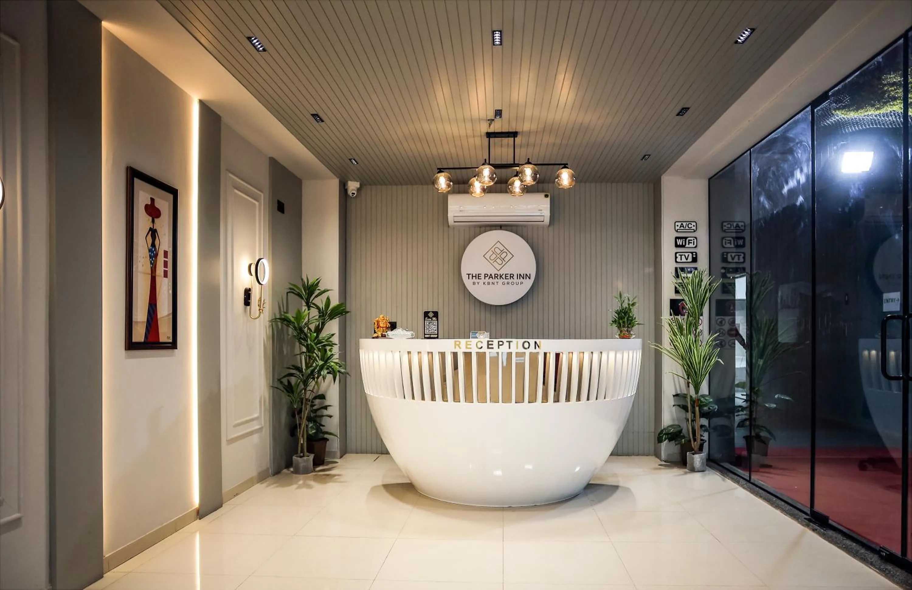 Lobby or reception in HOTEL THE PARKER INN By KBNT GROUP