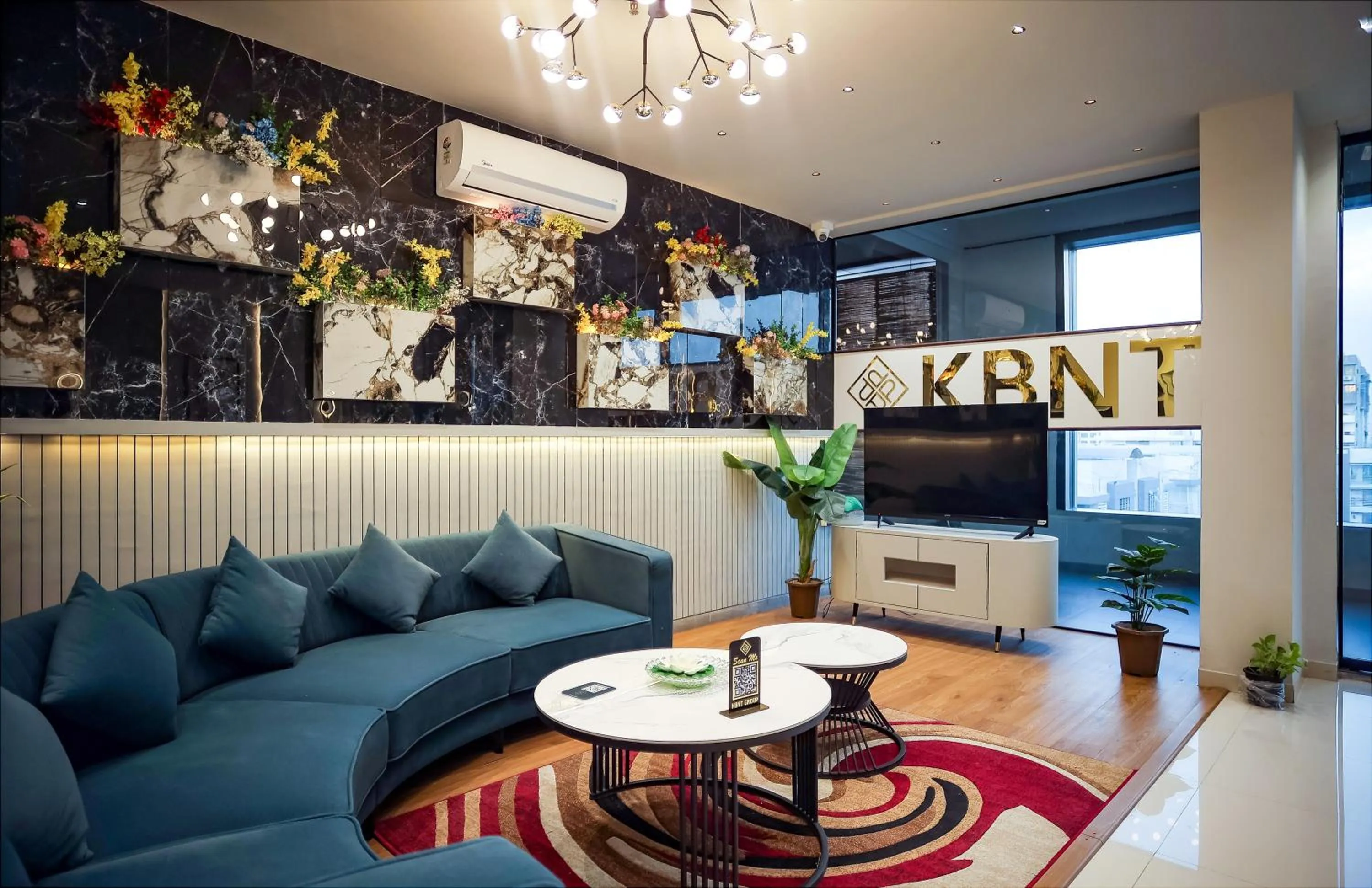 Seating area in HOTEL THE PARKER INN By KBNT GROUP