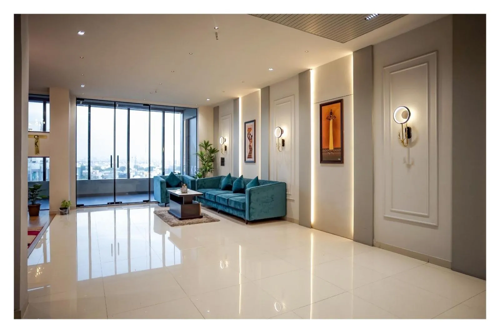 Lobby or reception in HOTEL THE PARKER INN By KBNT GROUP