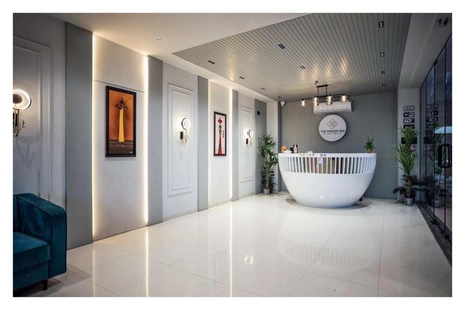 Lobby or reception in HOTEL THE PARKER INN By KBNT GROUP