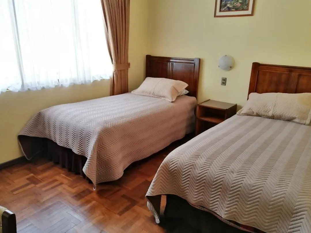 Bed in Hotel Nuevo Sol