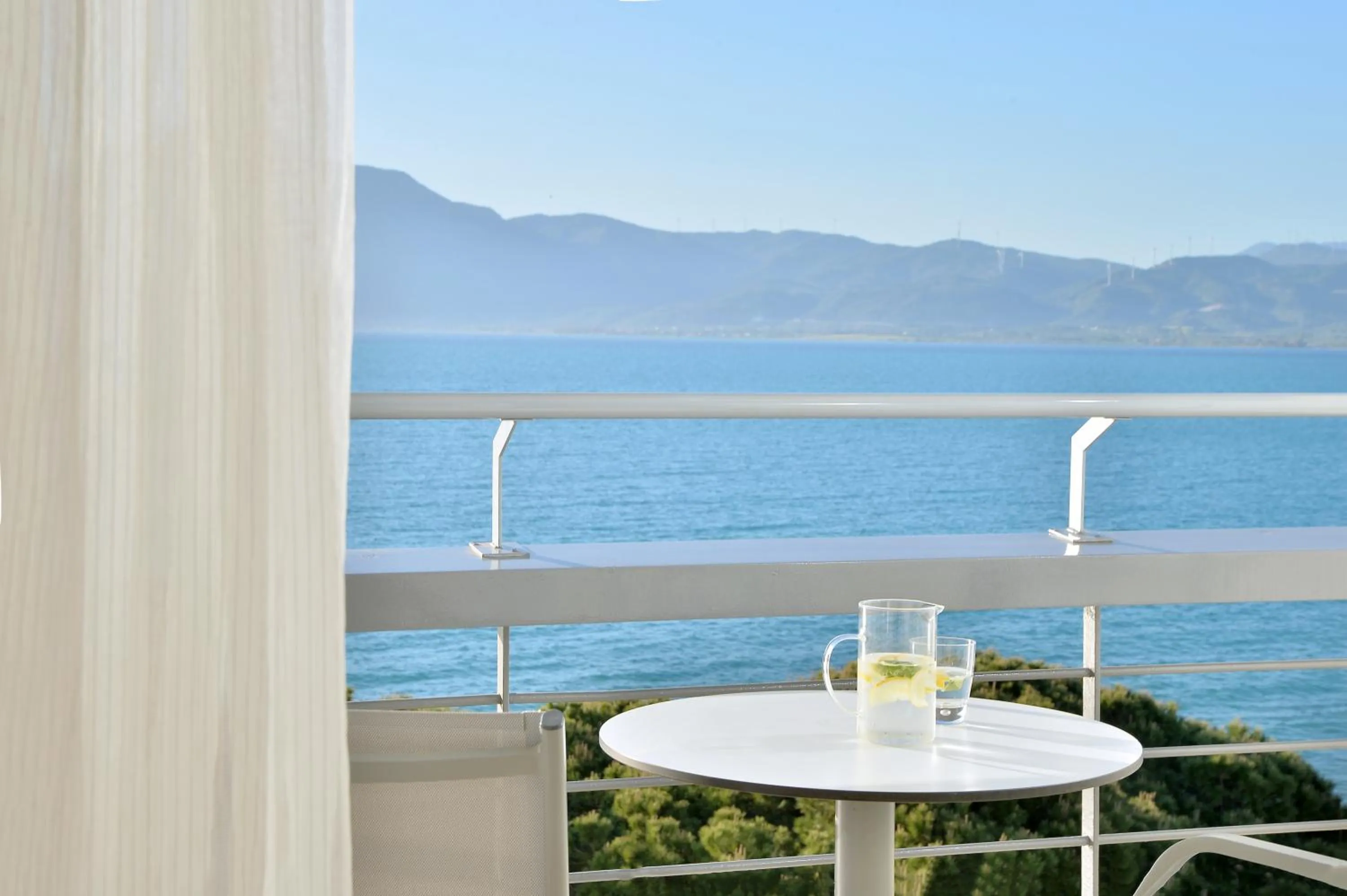 Balcony/Terrace in Airotel Achaia Beach
