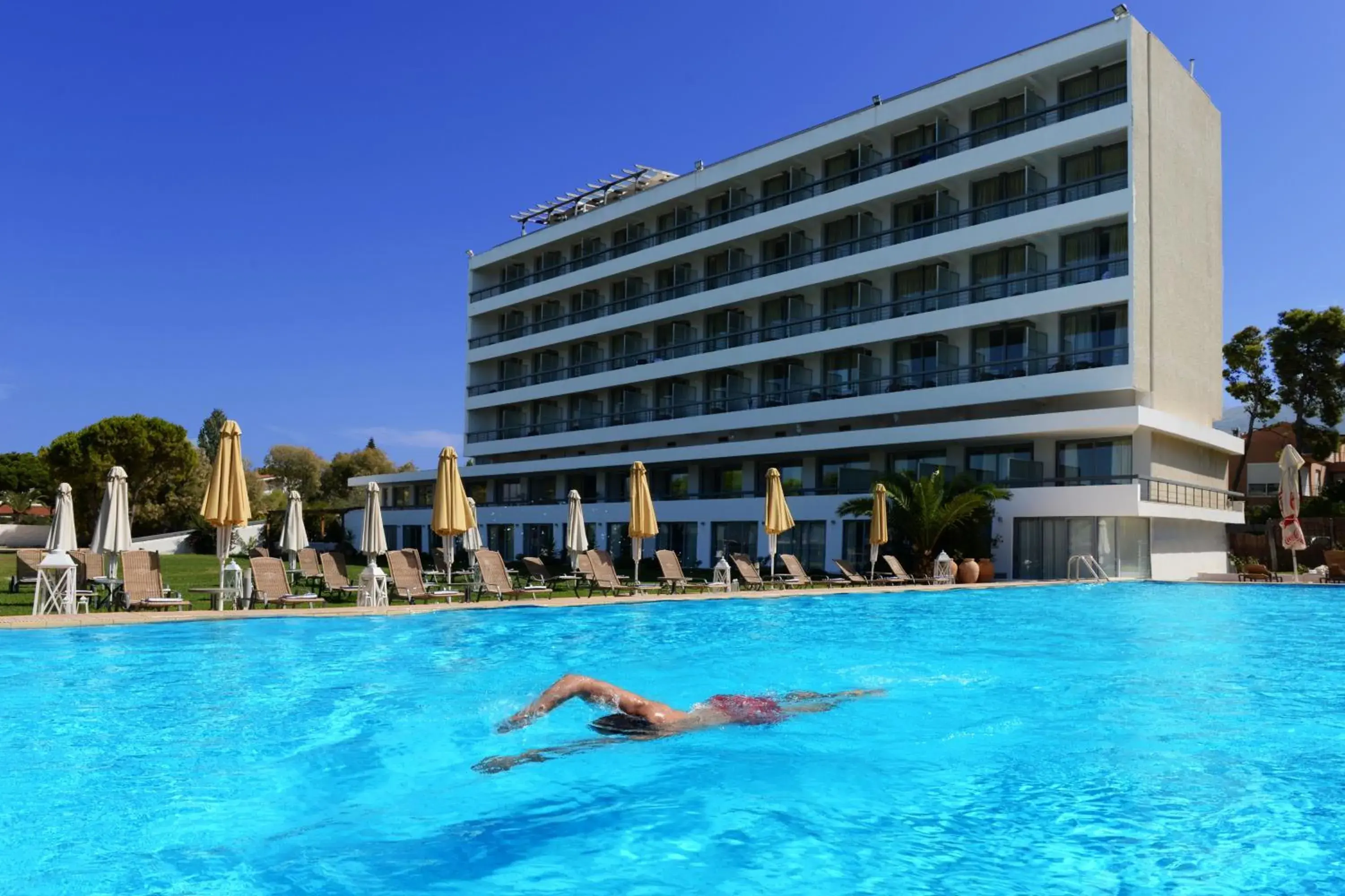 Property building in Airotel Achaia Beach Property building in Airotel Achaia Beach