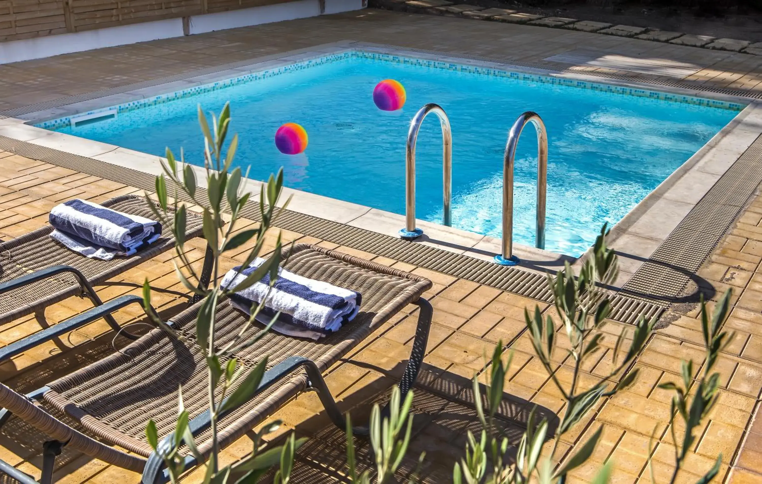 Swimming pool in Airotel Achaia Beach Swimming pool in Airotel Achaia Beach