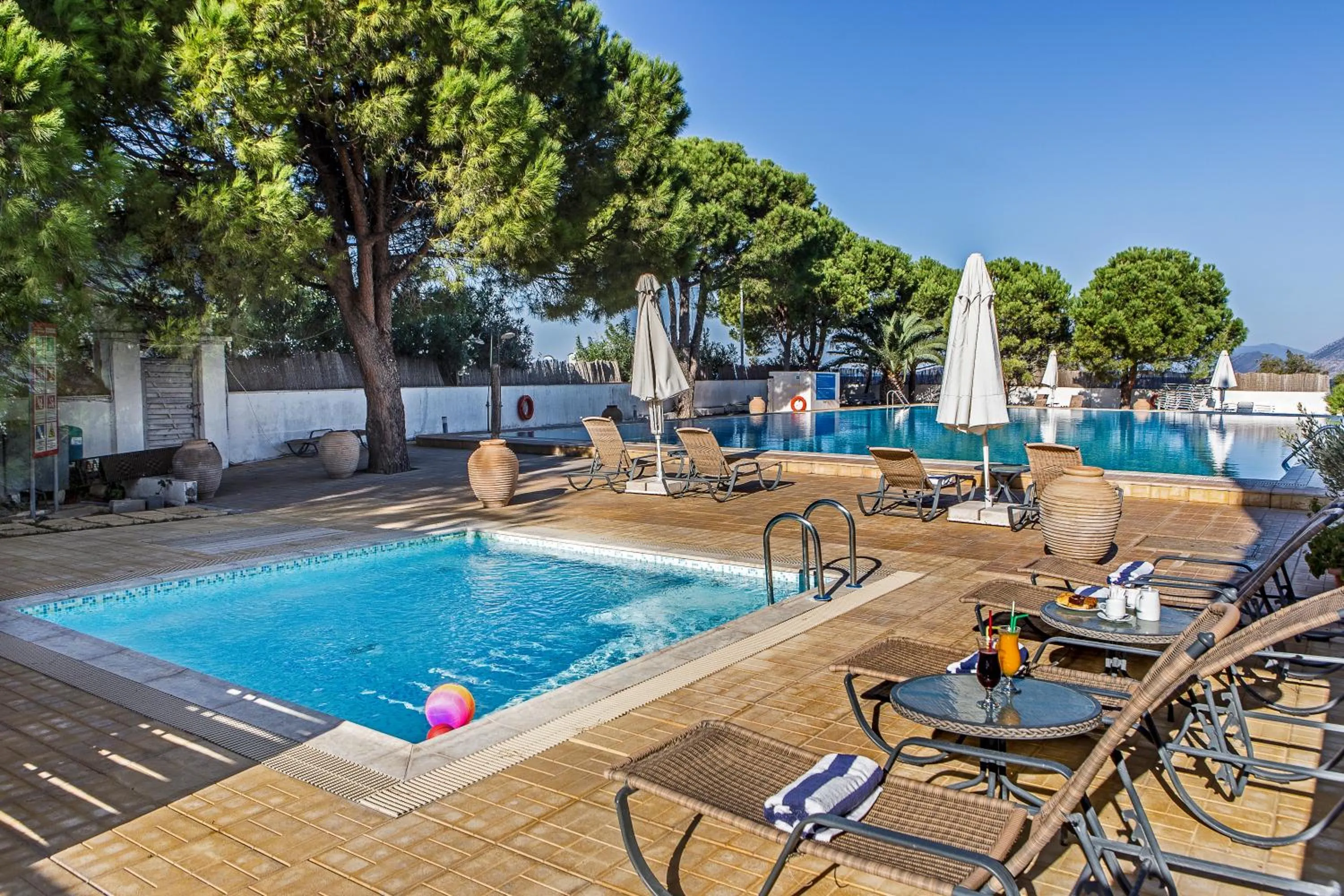 Pool view in Airotel Achaia Beach
