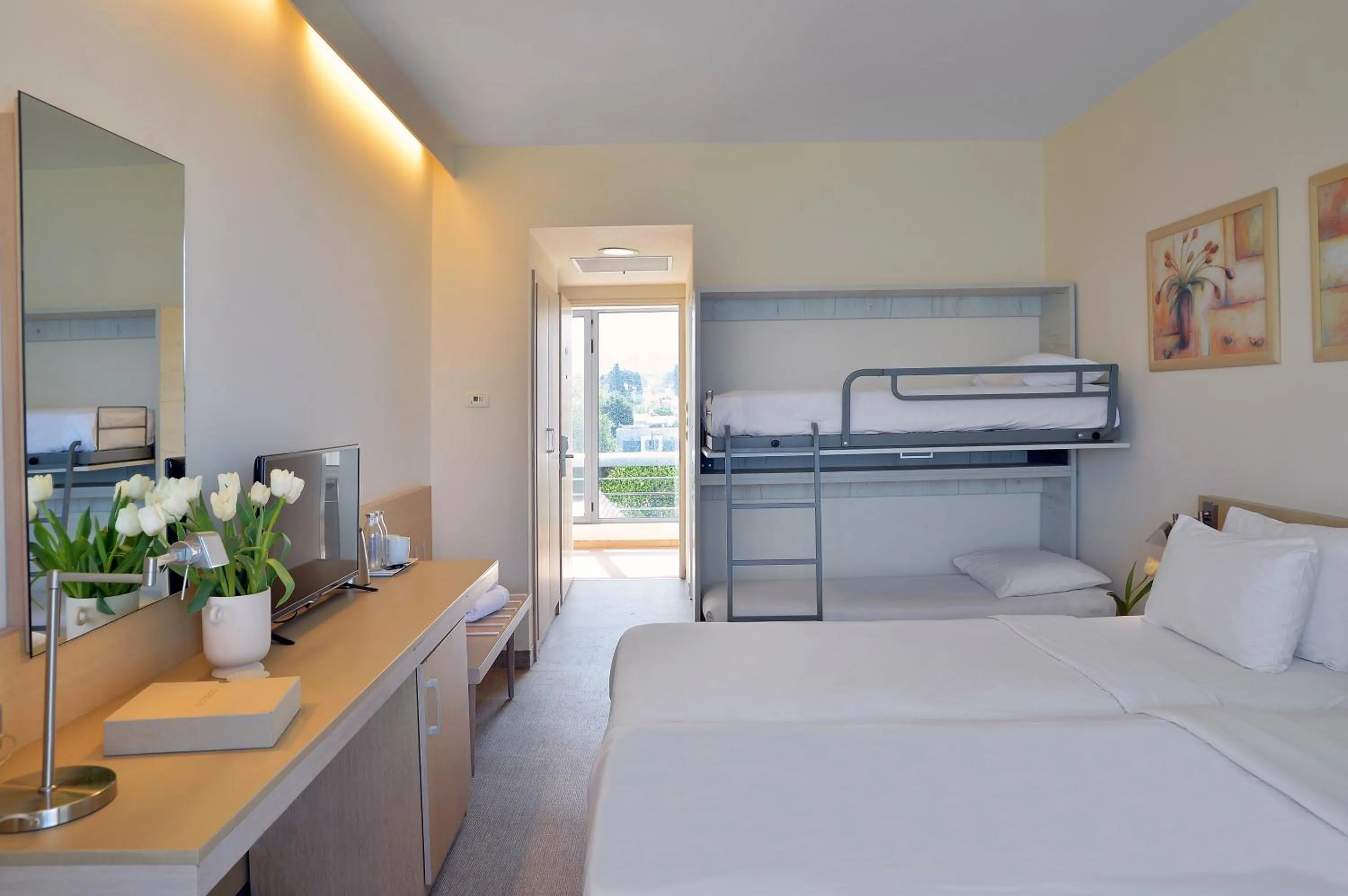 Photo of the whole room, Bed in Airotel Achaia Beach