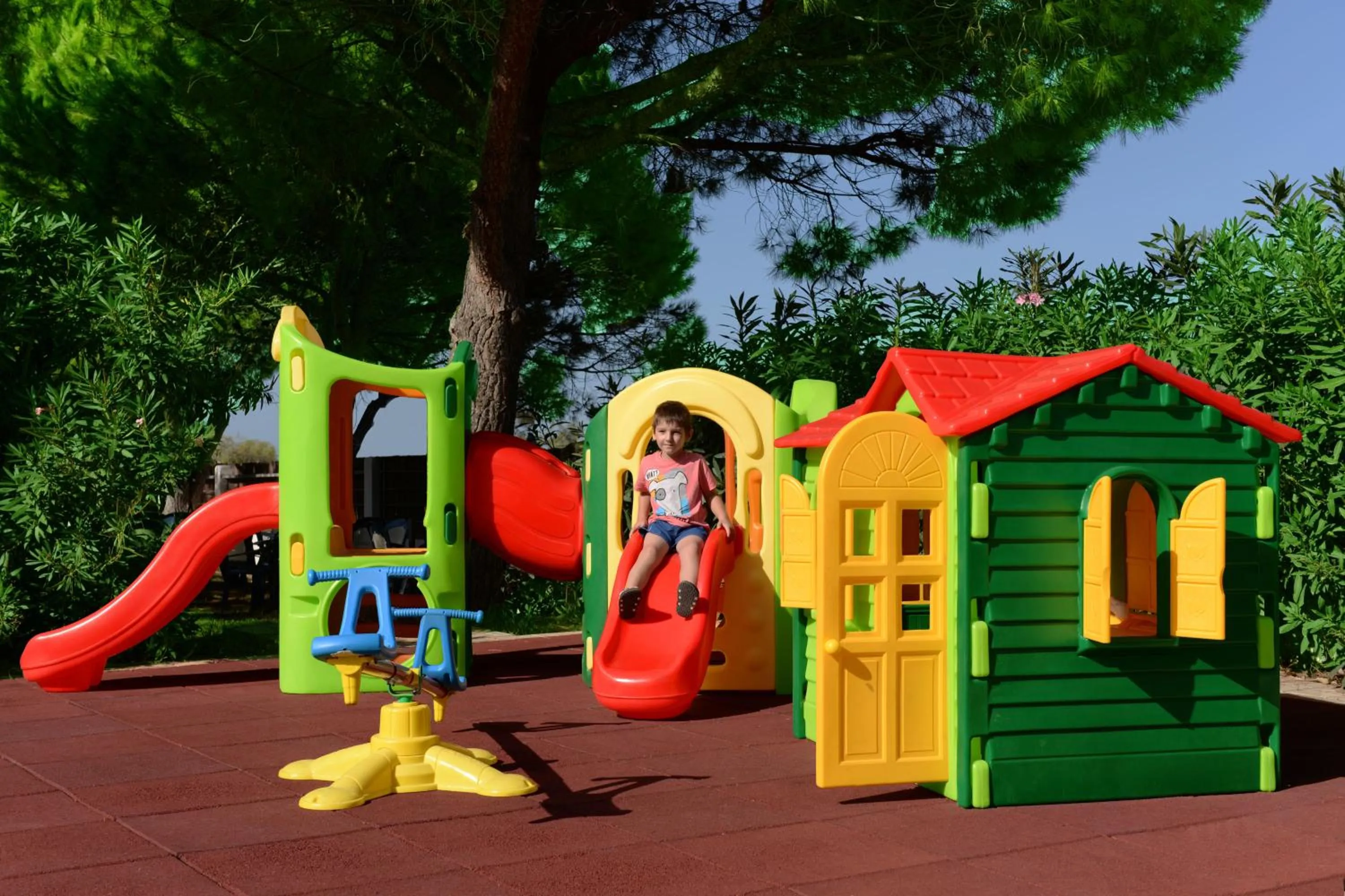 Children play ground in Airotel Achaia Beach