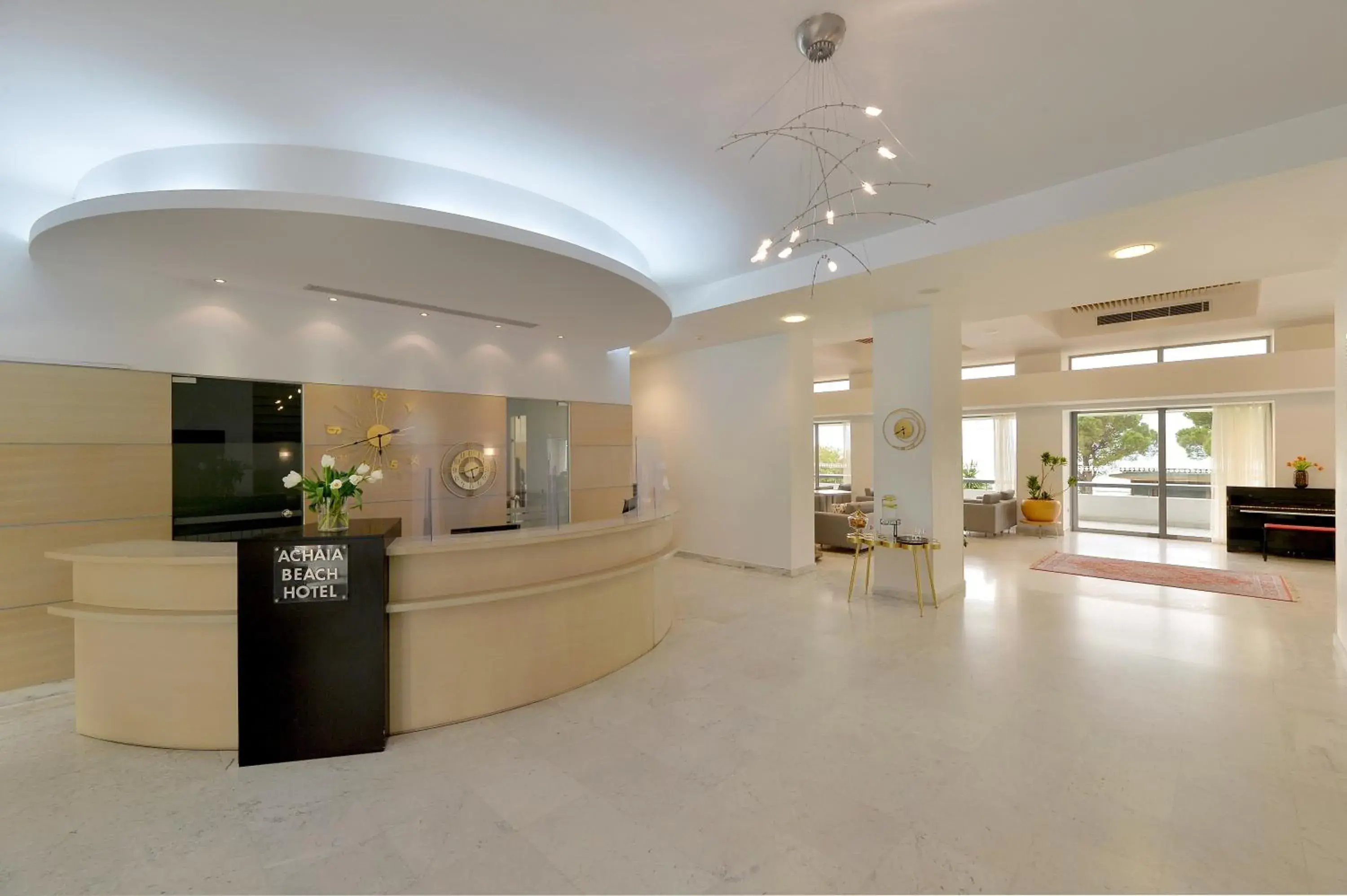 Lobby or reception in Airotel Achaia Beach Lobby or reception in Airotel Achaia Beach