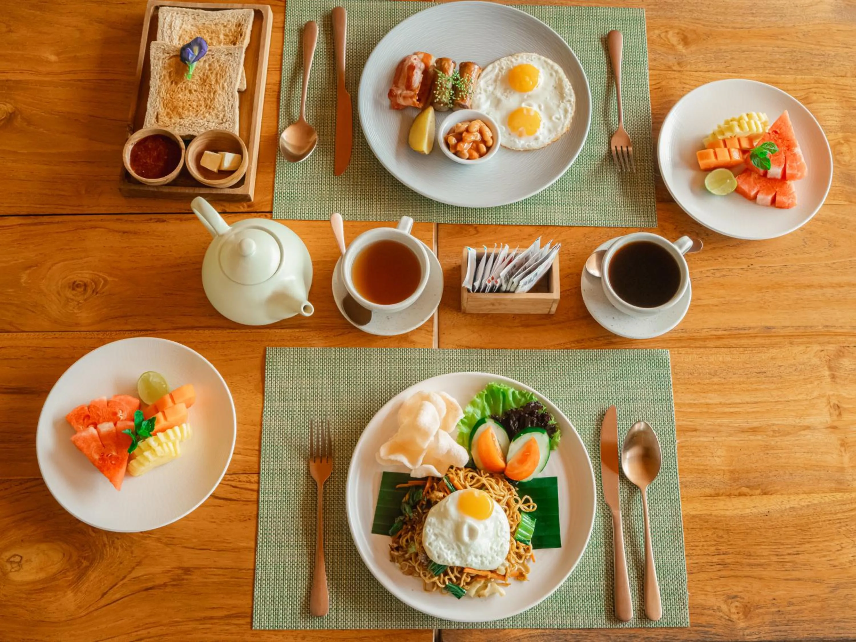 Breakfast in Kaura Bali