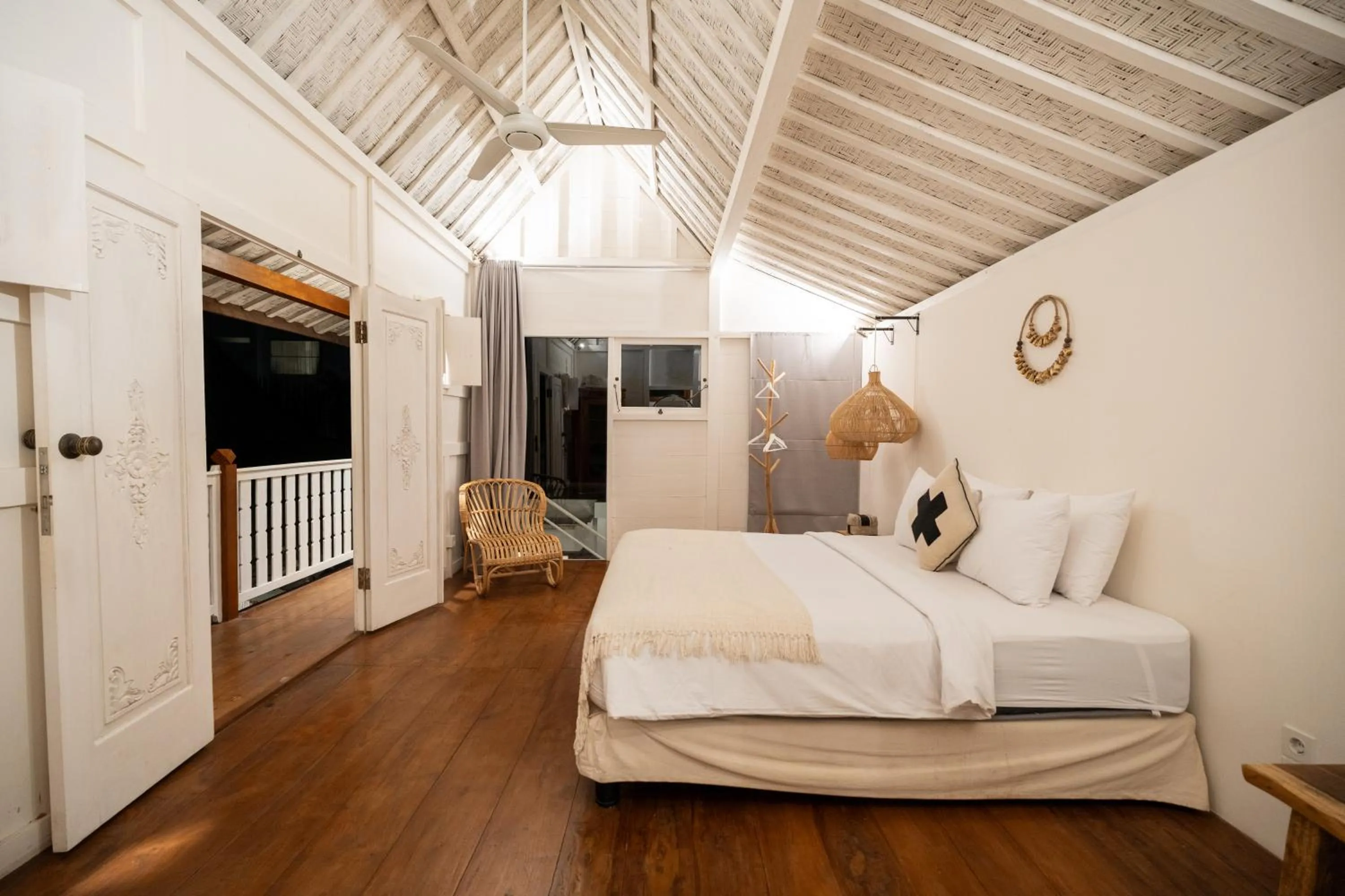 Bedroom, Bed in Villa Folie by Alfred in Bali