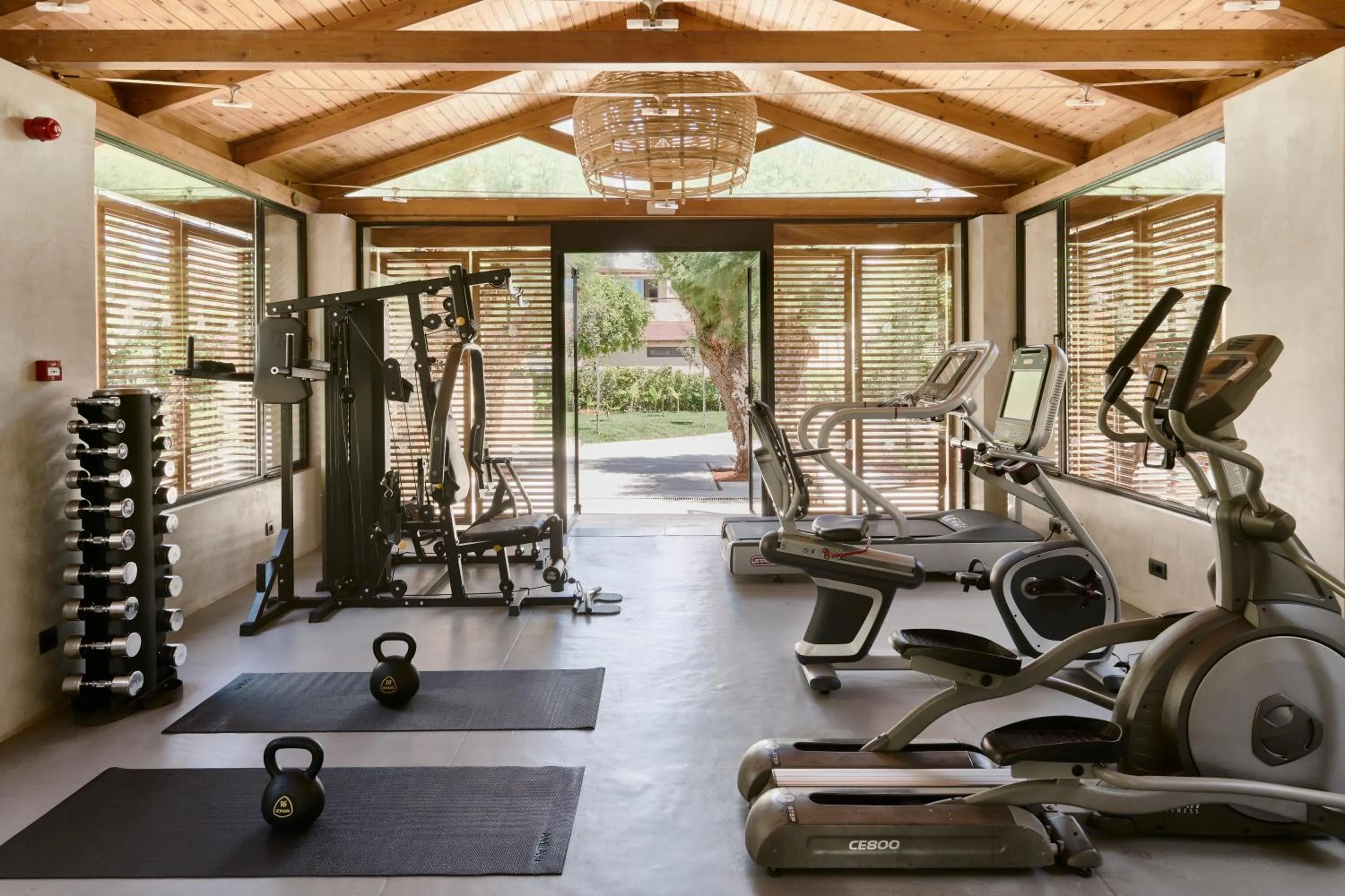 Fitness centre/facilities in Phāea Cretan Malia, a Member of Design Hotels