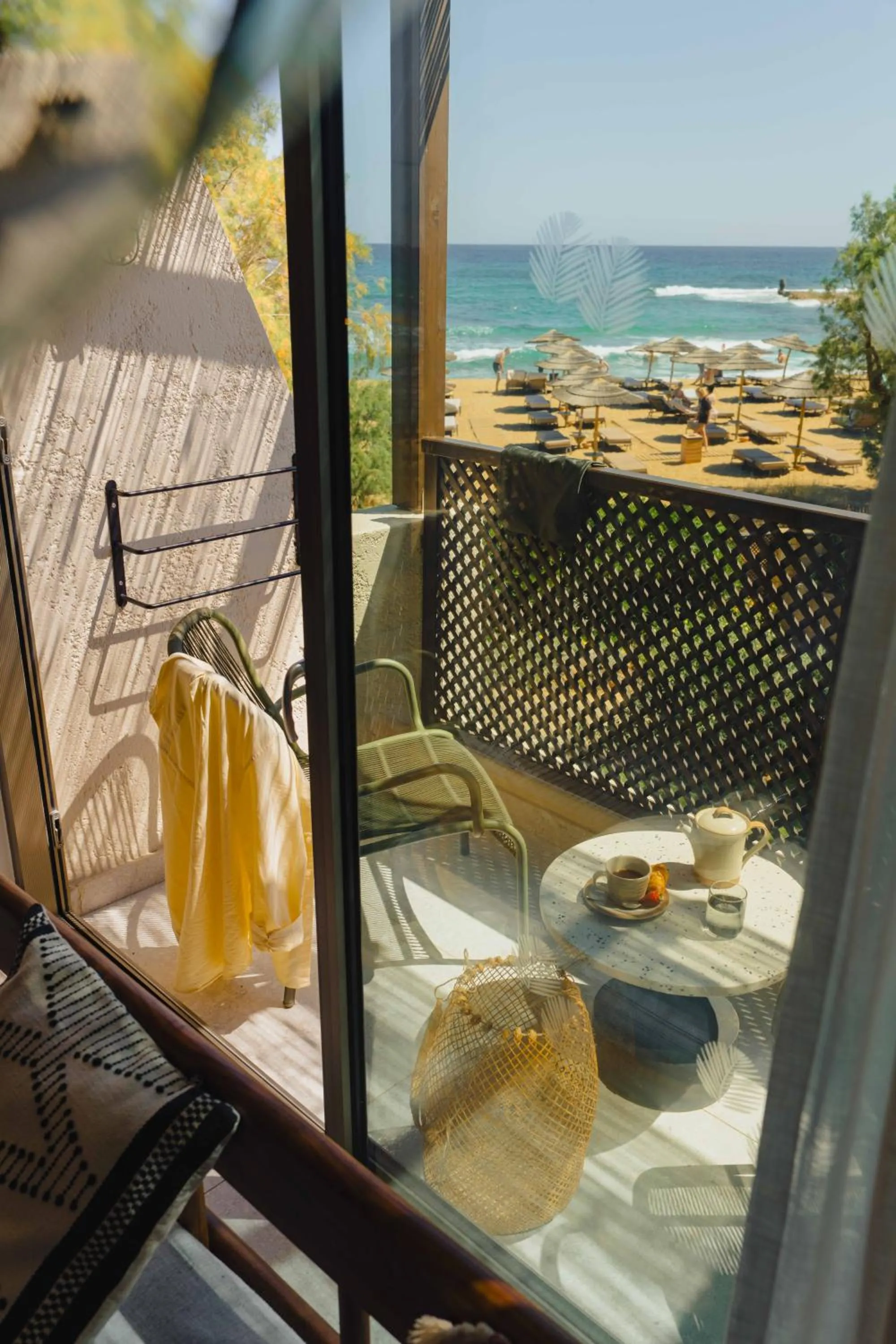 Balcony/Terrace in Phāea Cretan Malia, a Member of Design Hotels