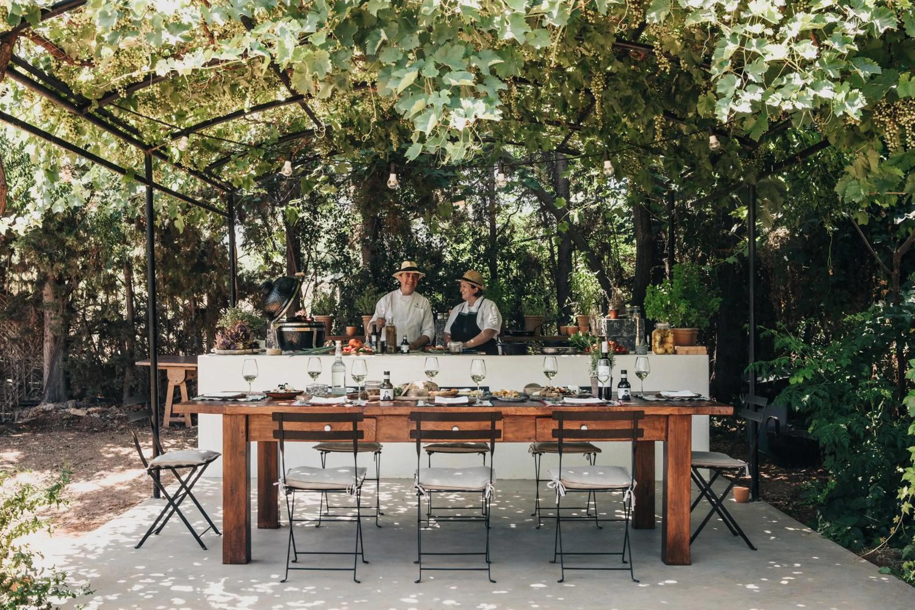 Restaurant/places to eat in Phāea Cretan Malia, a Member of Design Hotels