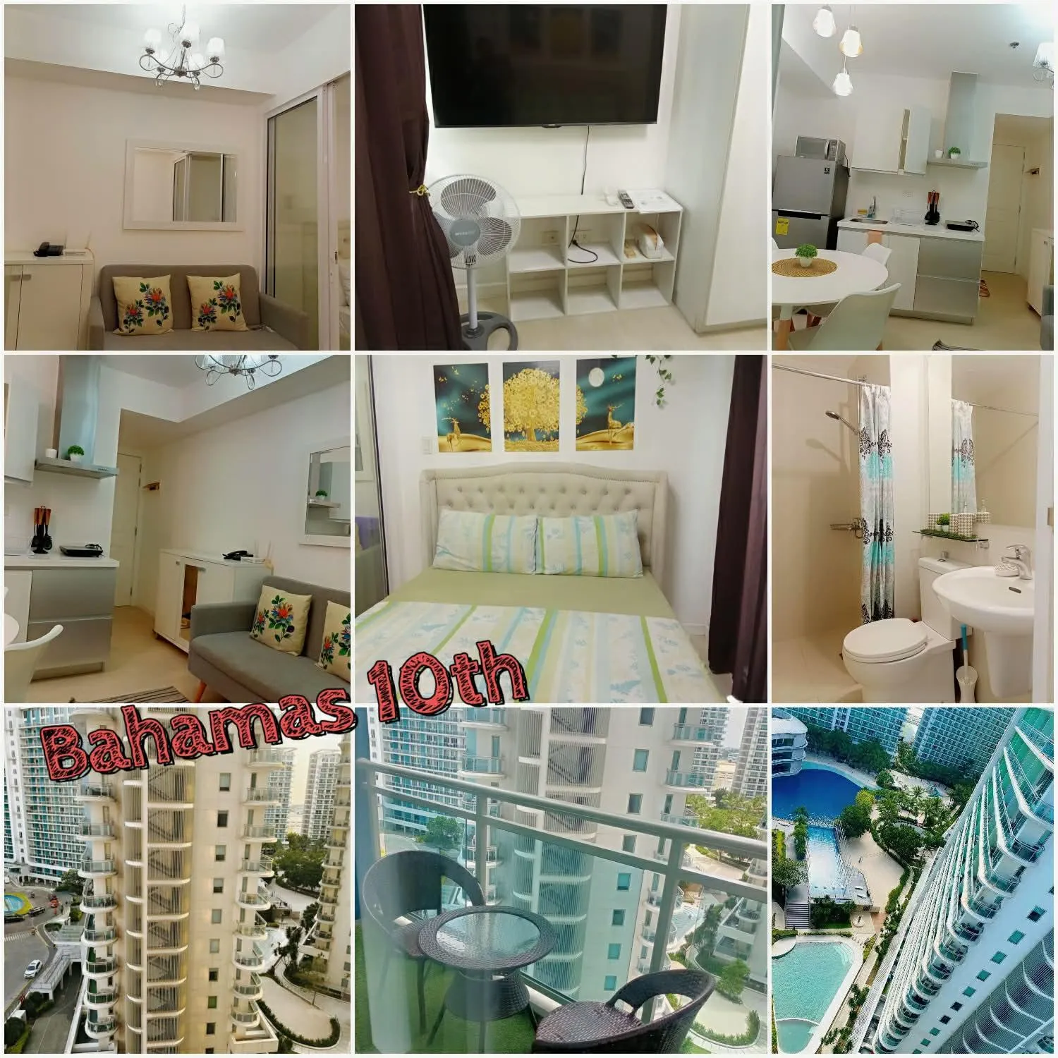 Azure Urban Resort with WIFI and Netflix