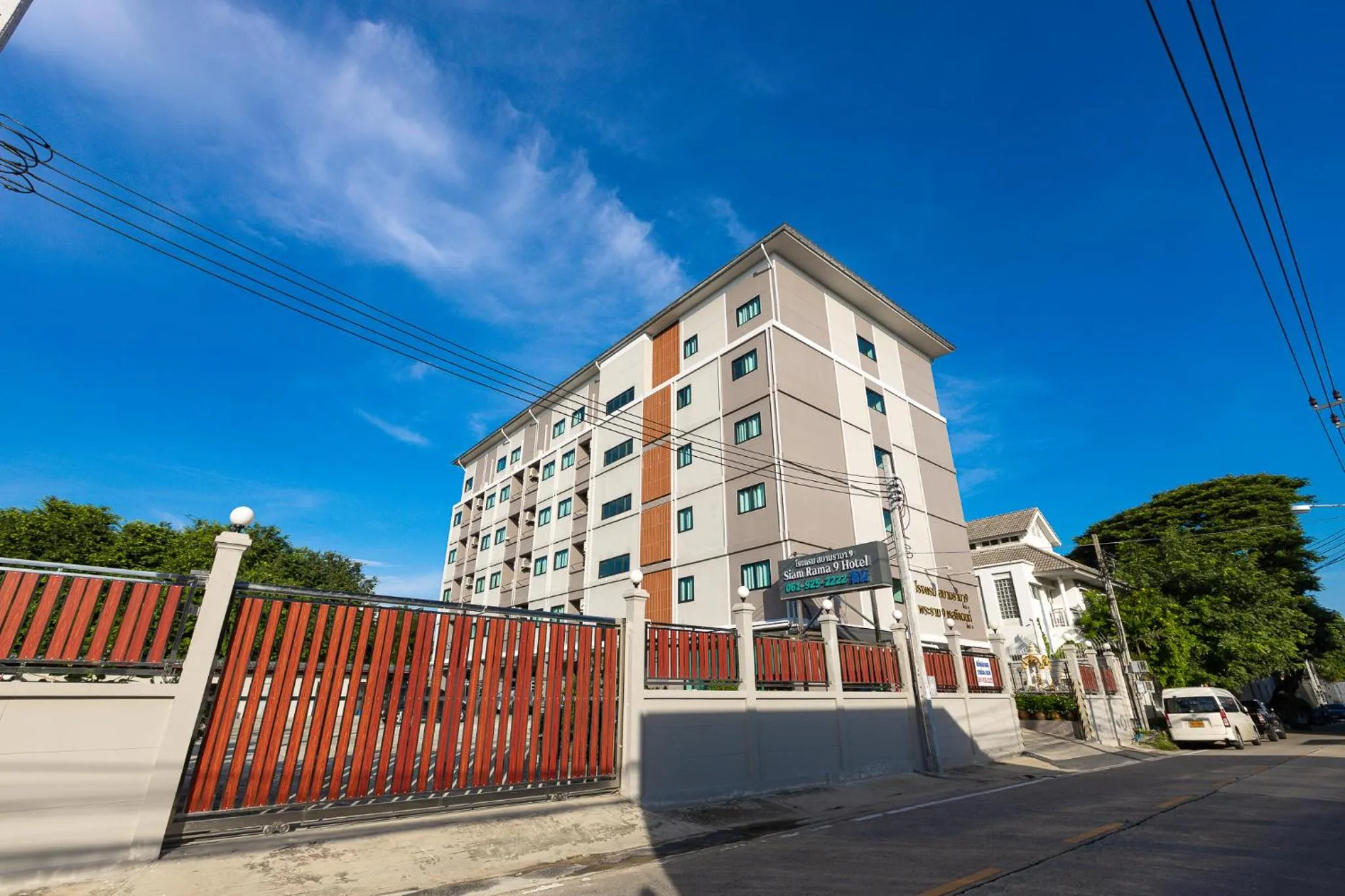 Property building in Siam Rama9 Hotel