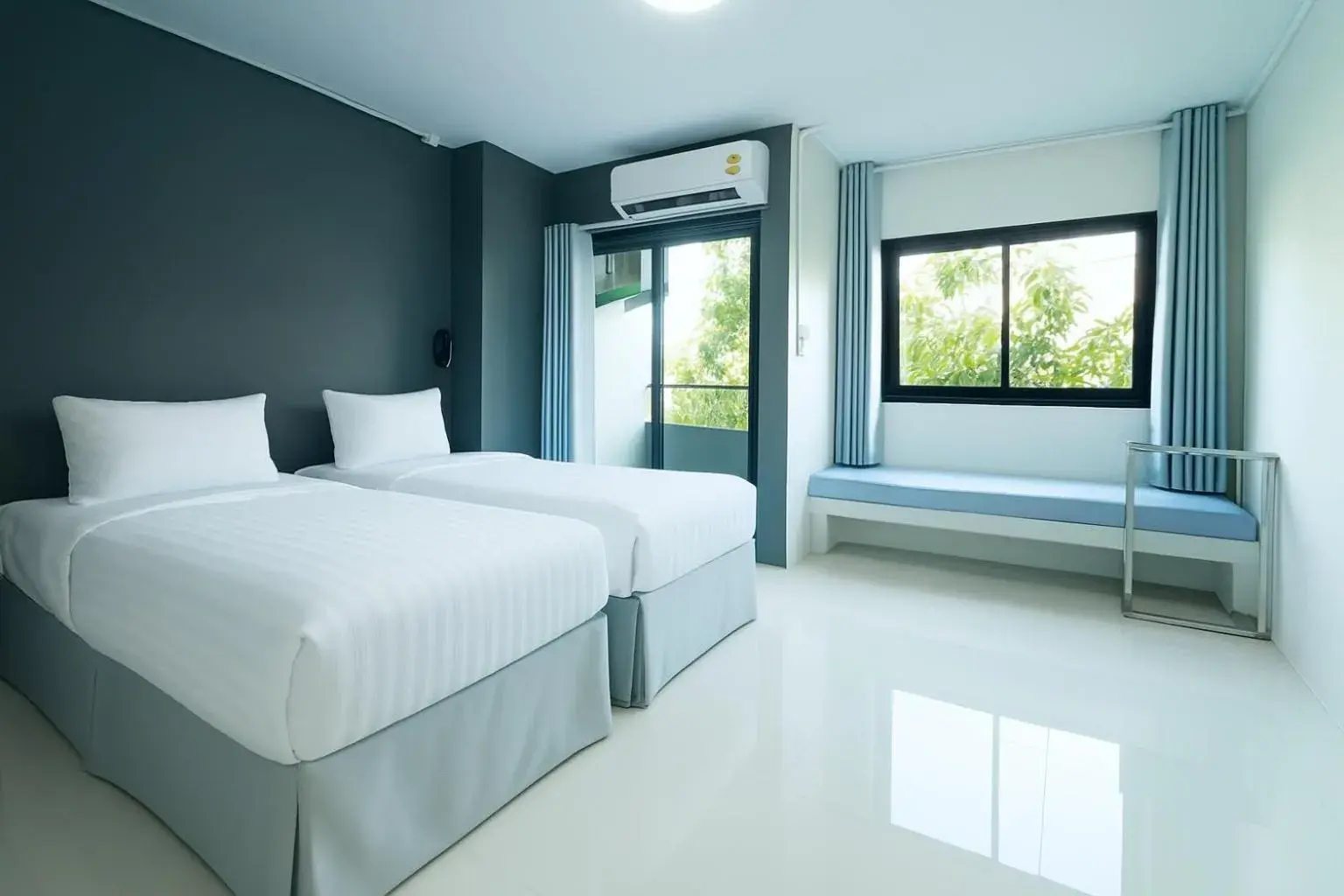 Bed in Siam Rama9 Hotel Bed in Siam Rama9 Hotel